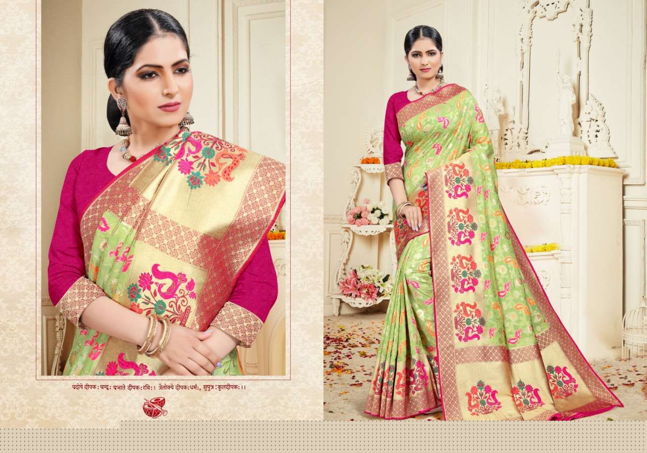 SUMMER SILK BY PATANG SAREES 6001 TO 6006 SERIES INDIAN TRADITIONAL WEAR COLLECTION BEAUTIFUL STYLISH FANCY COLORFUL PARTY WEAR & OCCASIONAL WEAR SILK SAREES AT WHOLESALE PRICE