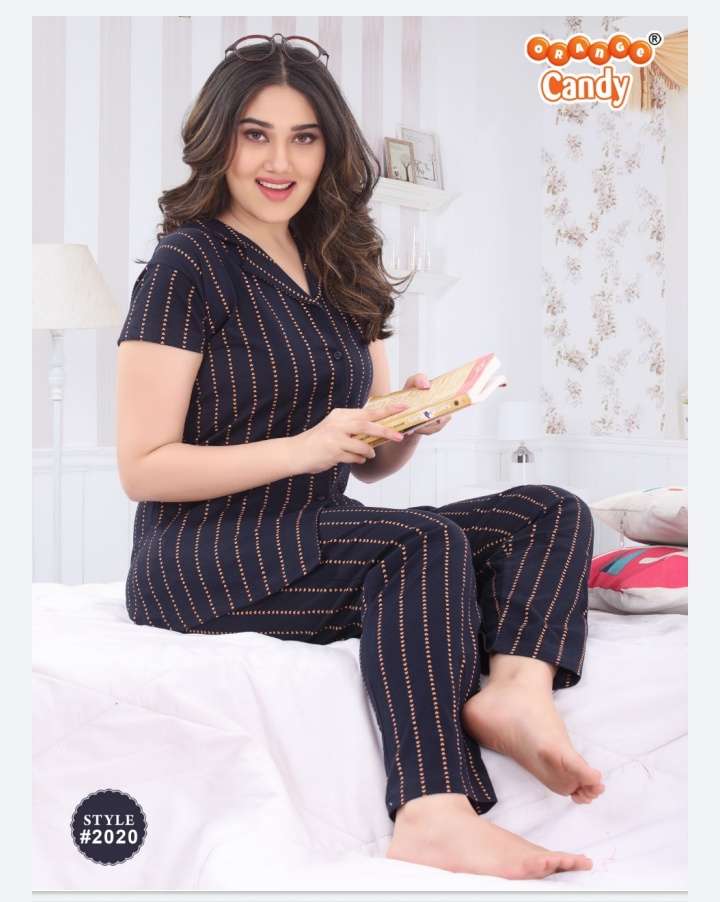 2020 BY ORANGE CANDY 2020-A TO 2020-F SERIES BEAUTIFUL STYLISH FANCY COLORFUL CASUAL WEAR & ETHNIC WEAR HOSIERY COTTON TOPS AND BOTTOM AT WHOLESALE PRICE