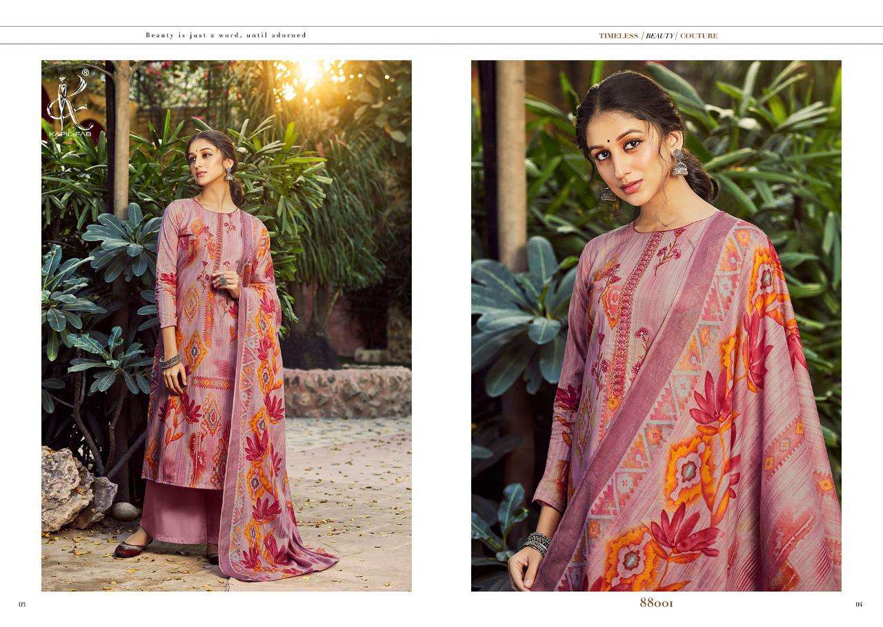 MAHNOOR BY KARVA DESIGNER STUDIO 88001 TO 88008 SERIES BEAUTIFUL SUITS COLORFUL STYLISH FANCY CASUAL WEAR & ETHNIC WEAR PURE LAWN COTTON EMBROIDERED DRESSES AT WHOLESALE PRICE