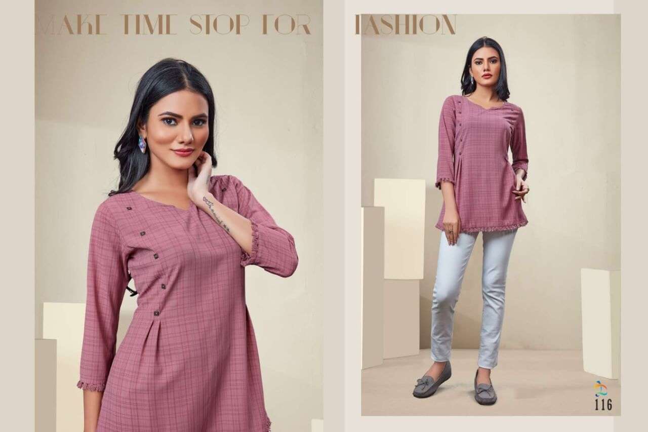 ALICE BY DOVI FASHION DESIGNER STYLISH FANCY COLORFUL BEAUTIFUL PARTY WEAR & ETHNIC WEAR COLLECTION IMPORTED TOPS AT WHOLESALE PRICE