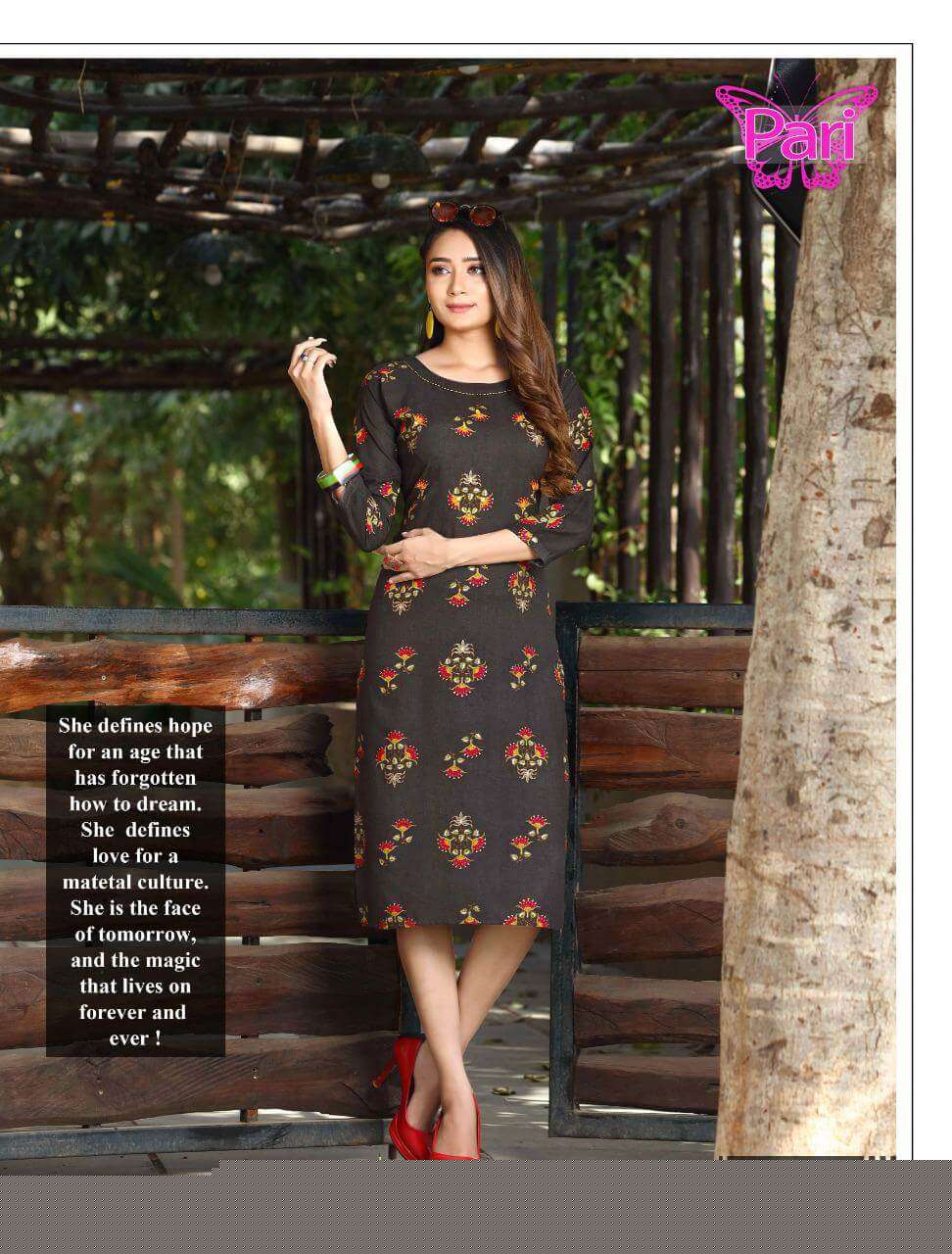 NYSAA VOL-3 BY PARI 3001 TO 3008 SERIES DESIGNER STYLISH FANCY COLORFUL BEAUTIFUL PARTY WEAR & ETHNIC WEAR COLLECTION RAYON FOIL PRINT KURTIS AT WHOLESALE PRICE