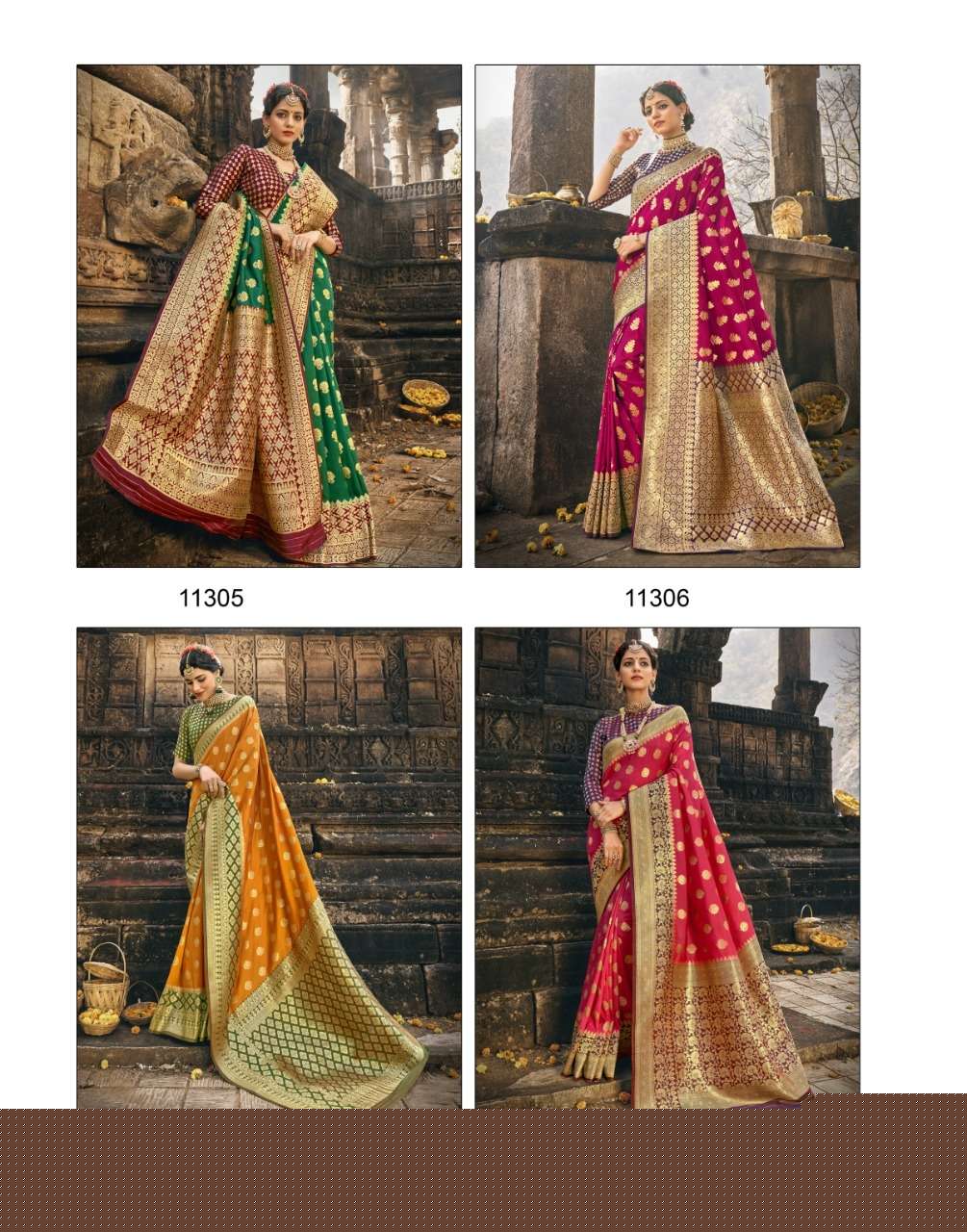 SKS VOL-20 BY SHAKUNT 11301 TO 11308 SERIES INDIAN TRADITIONAL WEAR COLLECTION BEAUTIFUL STYLISH FANCY COLORFUL PARTY WEAR & OCCASIONAL WEAR SOFT SILK SAREES AT WHOLESALE PRICE