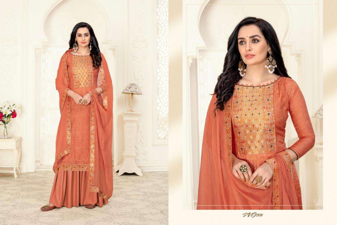 JASMEEN BY RANI TRENDZ 1521 TO 1528 SERIES BEAUTIFUL SUITS COLORFUL STYLISH FANCY CASUAL WEAR & ETHNIC WEAR PURE MUSLIN DRESSES AT WHOLESALE PRICE