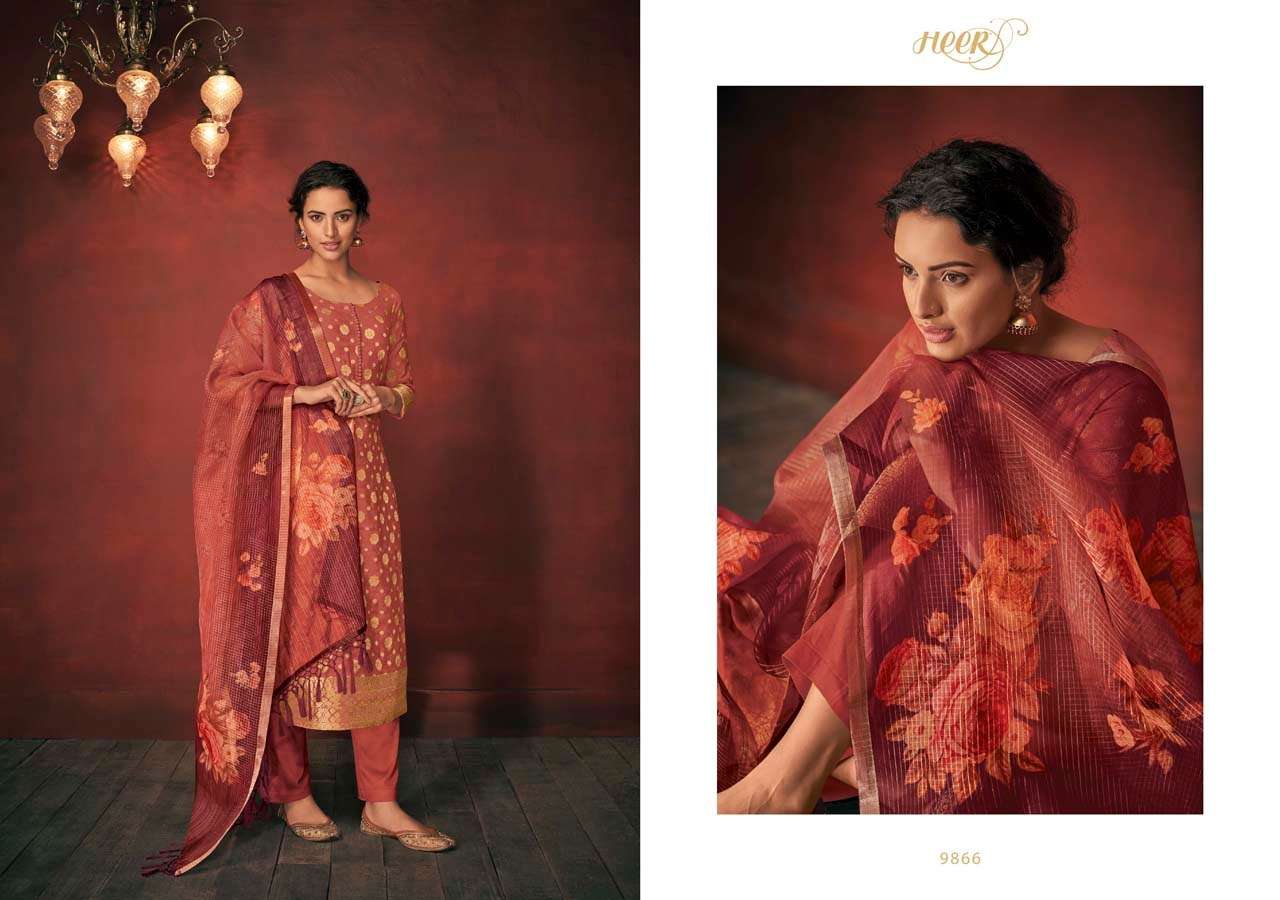HEER SALE BY HEER DESIGNER SUITS COLLECTION BEAUTIFUL STYLISH FANCY COLORFUL PARTY WEAR & OCCASIONAL WEAR FANCY DRESSES AT WHOLESALE PRICE