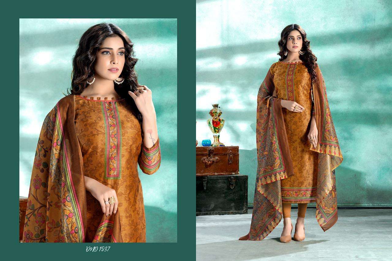 CALIBER BY RANI TRENDZ 1537 TO 1544 SERIES BEAUTIFUL SUITS COLORFUL STYLISH FANCY CASUAL WEAR & ETHNIC WEAR MODAL CHANDERI DRESSES AT WHOLESALE PRICE