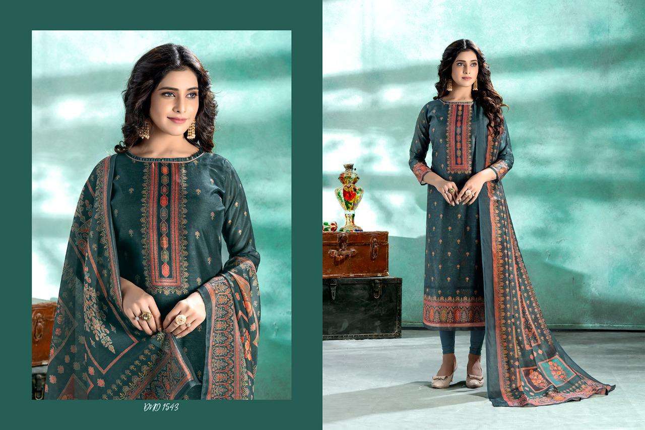 CALIBER BY RANI TRENDZ 1537 TO 1544 SERIES BEAUTIFUL SUITS COLORFUL STYLISH FANCY CASUAL WEAR & ETHNIC WEAR MODAL CHANDERI DRESSES AT WHOLESALE PRICE