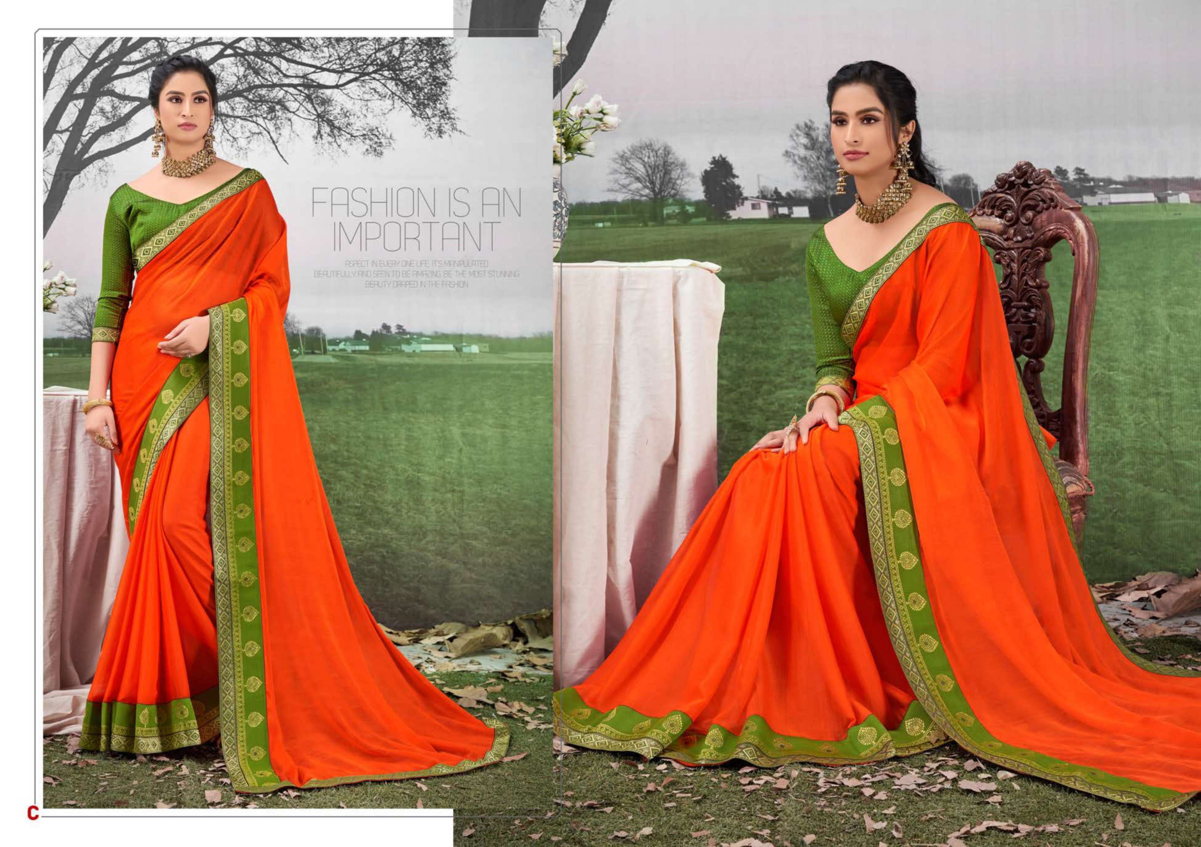 NAYANTARA BY SHRAVYA A TO H SERIES INDIAN TRADITIONAL WEAR COLLECTION BEAUTIFUL STYLISH FANCY COLORFUL PARTY WEAR & OCCASIONAL WEAR CHIFFON SILK SAREES AT WHOLESALE PRICE