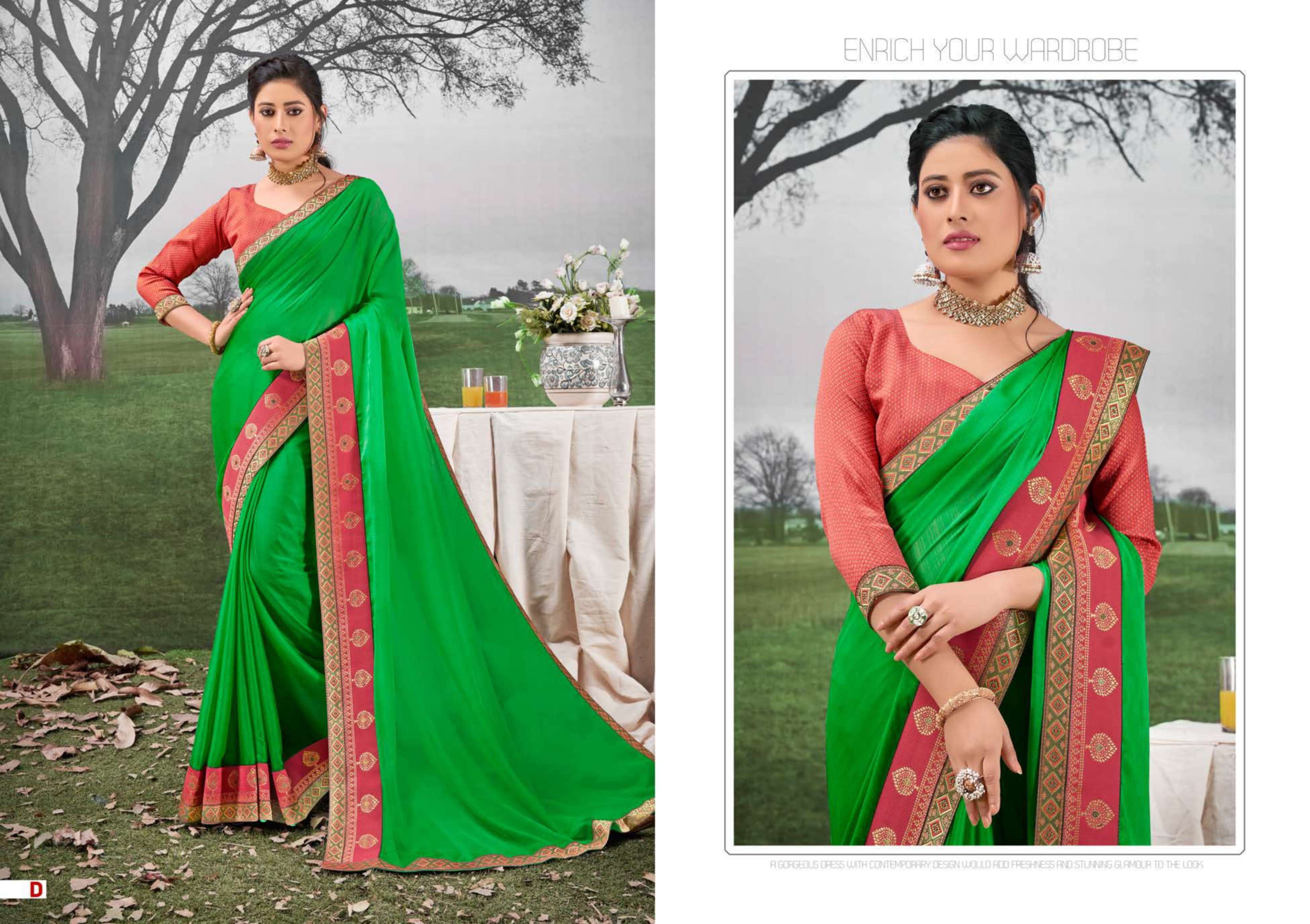 NAYANTARA BY SHRAVYA A TO H SERIES INDIAN TRADITIONAL WEAR COLLECTION BEAUTIFUL STYLISH FANCY COLORFUL PARTY WEAR & OCCASIONAL WEAR CHIFFON SILK SAREES AT WHOLESALE PRICE