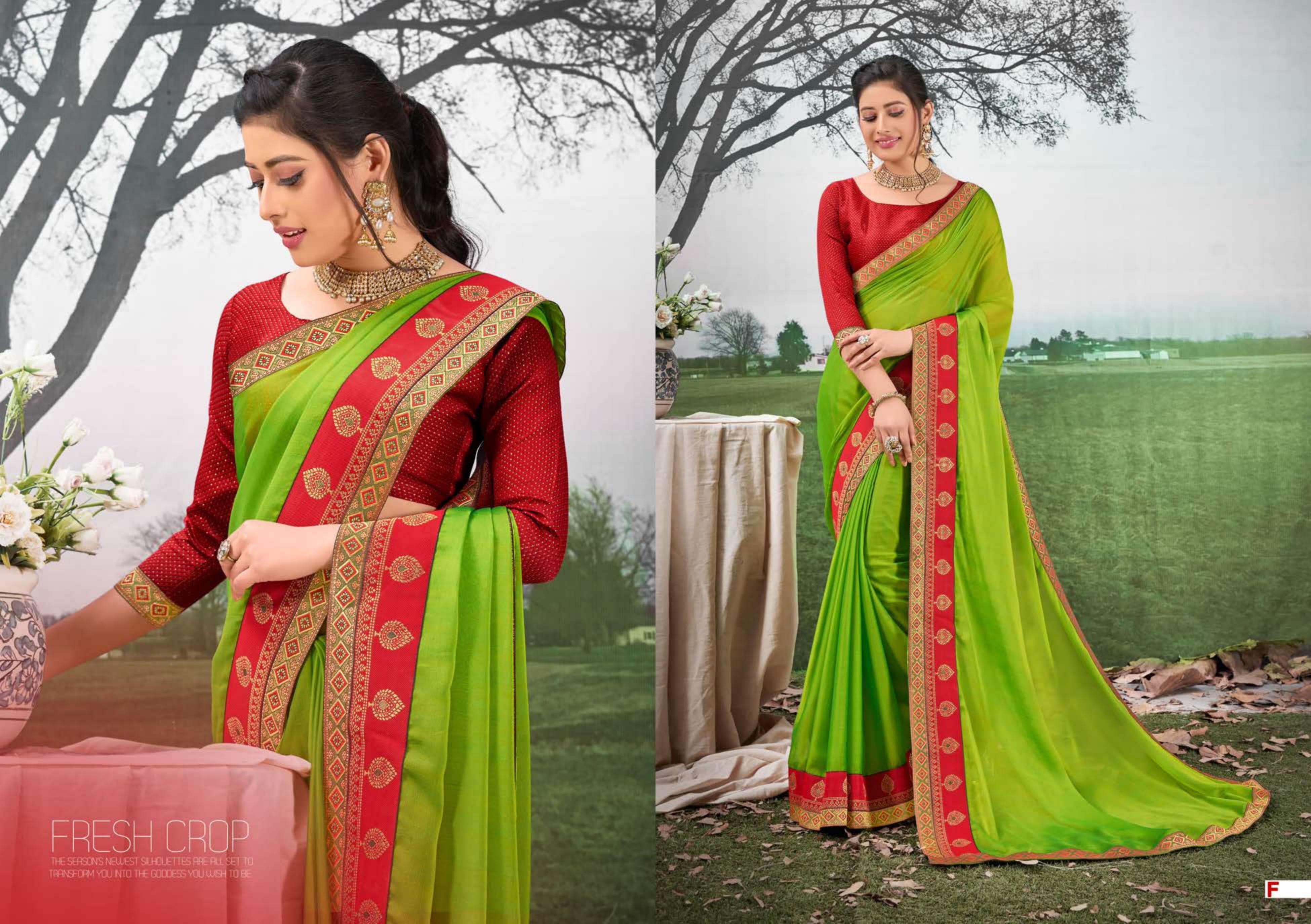 NAYANTARA BY SHRAVYA A TO H SERIES INDIAN TRADITIONAL WEAR COLLECTION BEAUTIFUL STYLISH FANCY COLORFUL PARTY WEAR & OCCASIONAL WEAR CHIFFON SILK SAREES AT WHOLESALE PRICE