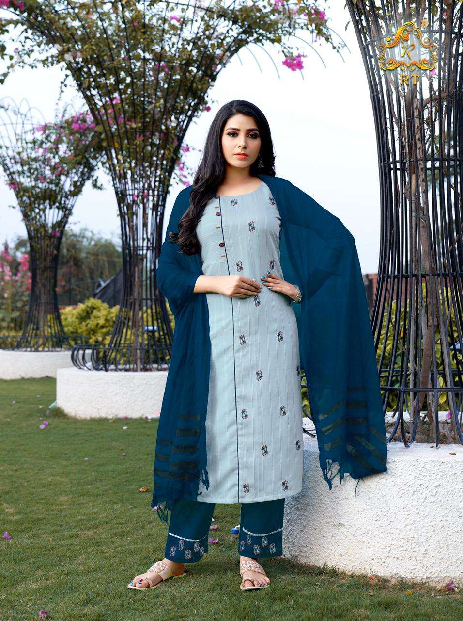 VASANT VOL-2 BY RT 1007 TO 1012 SERIES BEAUTIFUL SUITS COLORFUL STYLISH FANCY CASUAL WEAR & ETHNIC WEAR VISCOSE WEAVING DRESSES AT WHOLESALE PRICE