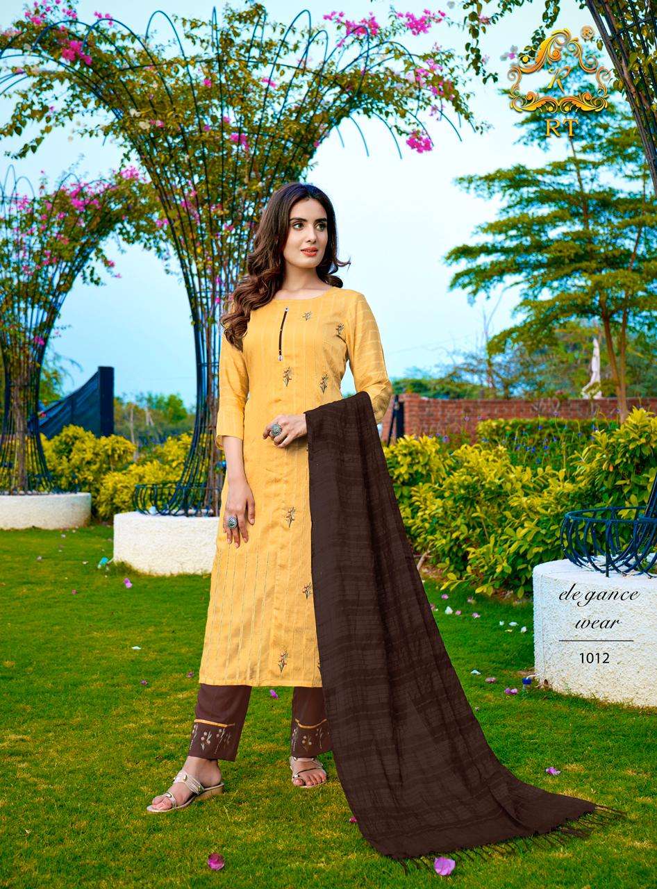 VASANT VOL-2 BY RT 1007 TO 1012 SERIES BEAUTIFUL SUITS COLORFUL STYLISH FANCY CASUAL WEAR & ETHNIC WEAR VISCOSE WEAVING DRESSES AT WHOLESALE PRICE