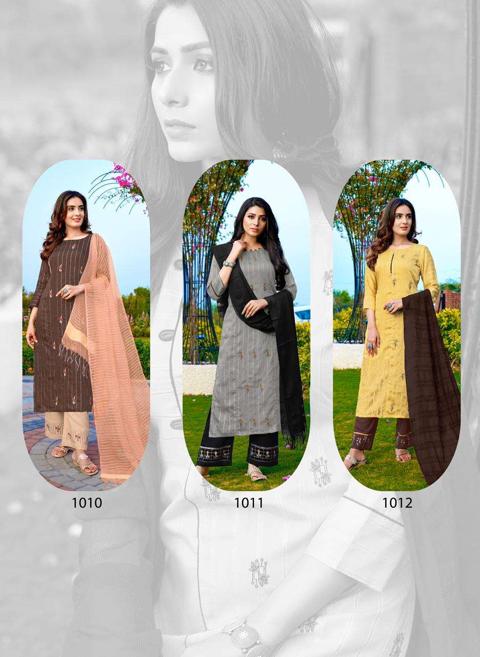VASANT VOL-2 BY RT 1007 TO 1012 SERIES BEAUTIFUL SUITS COLORFUL STYLISH FANCY CASUAL WEAR & ETHNIC WEAR VISCOSE WEAVING DRESSES AT WHOLESALE PRICE