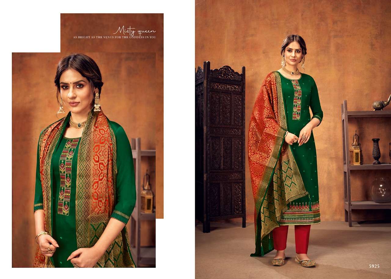 ASOPALAV VOL-19 BY KESSI FABRICS 5921 TO 5928 SERIES BEAUTIFUL SUITS COLORFUL STYLISH FANCY CASUAL WEAR & ETHNIC WEAR JAM SILK EMBROIDERED DRESSES AT WHOLESALE PRICE