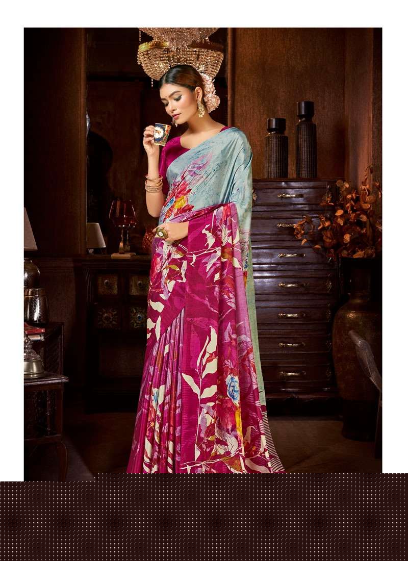 SHERLYN VOL-2 BY ANTRA 73501 TO 73510 SERIES INDIAN TRADITIONAL WEAR COLLECTION BEAUTIFUL STYLISH FANCY COLORFUL PARTY WEAR & OCCASIONAL WEAR CREPE SAREES AT WHOLESALE PRICE