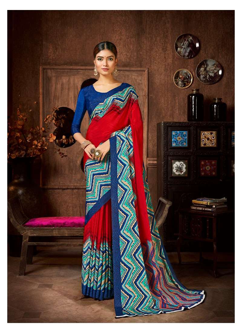 SHERLYN VOL-2 BY ANTRA 73501 TO 73510 SERIES INDIAN TRADITIONAL WEAR COLLECTION BEAUTIFUL STYLISH FANCY COLORFUL PARTY WEAR & OCCASIONAL WEAR CREPE SAREES AT WHOLESALE PRICE