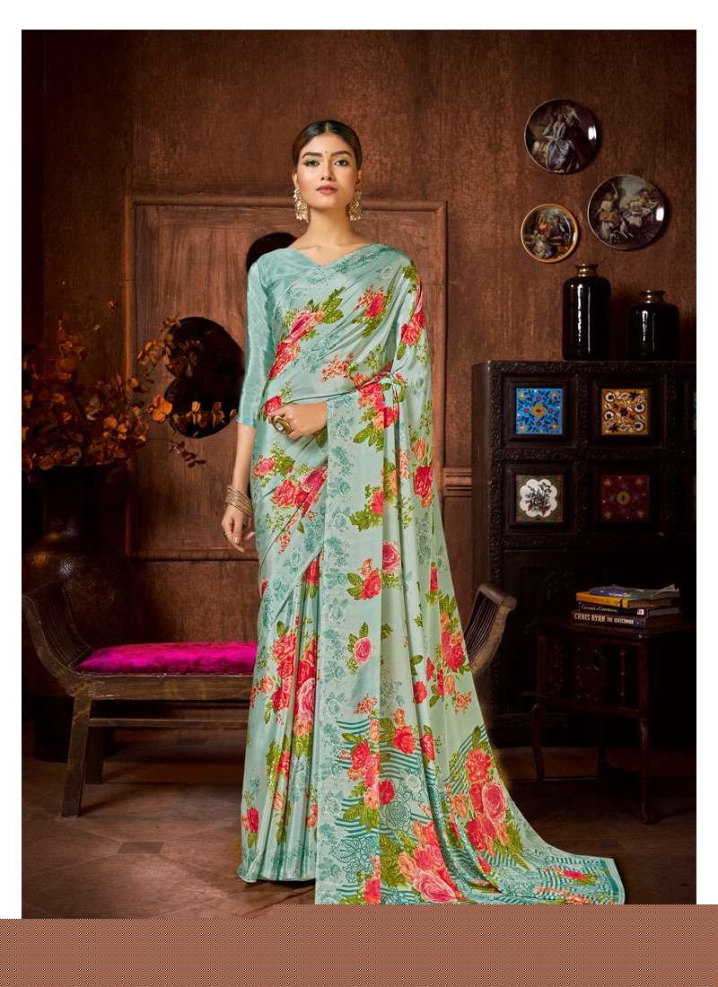 SHERLYN VOL-2 BY ANTRA 73501 TO 73510 SERIES INDIAN TRADITIONAL WEAR COLLECTION BEAUTIFUL STYLISH FANCY COLORFUL PARTY WEAR & OCCASIONAL WEAR CREPE SAREES AT WHOLESALE PRICE