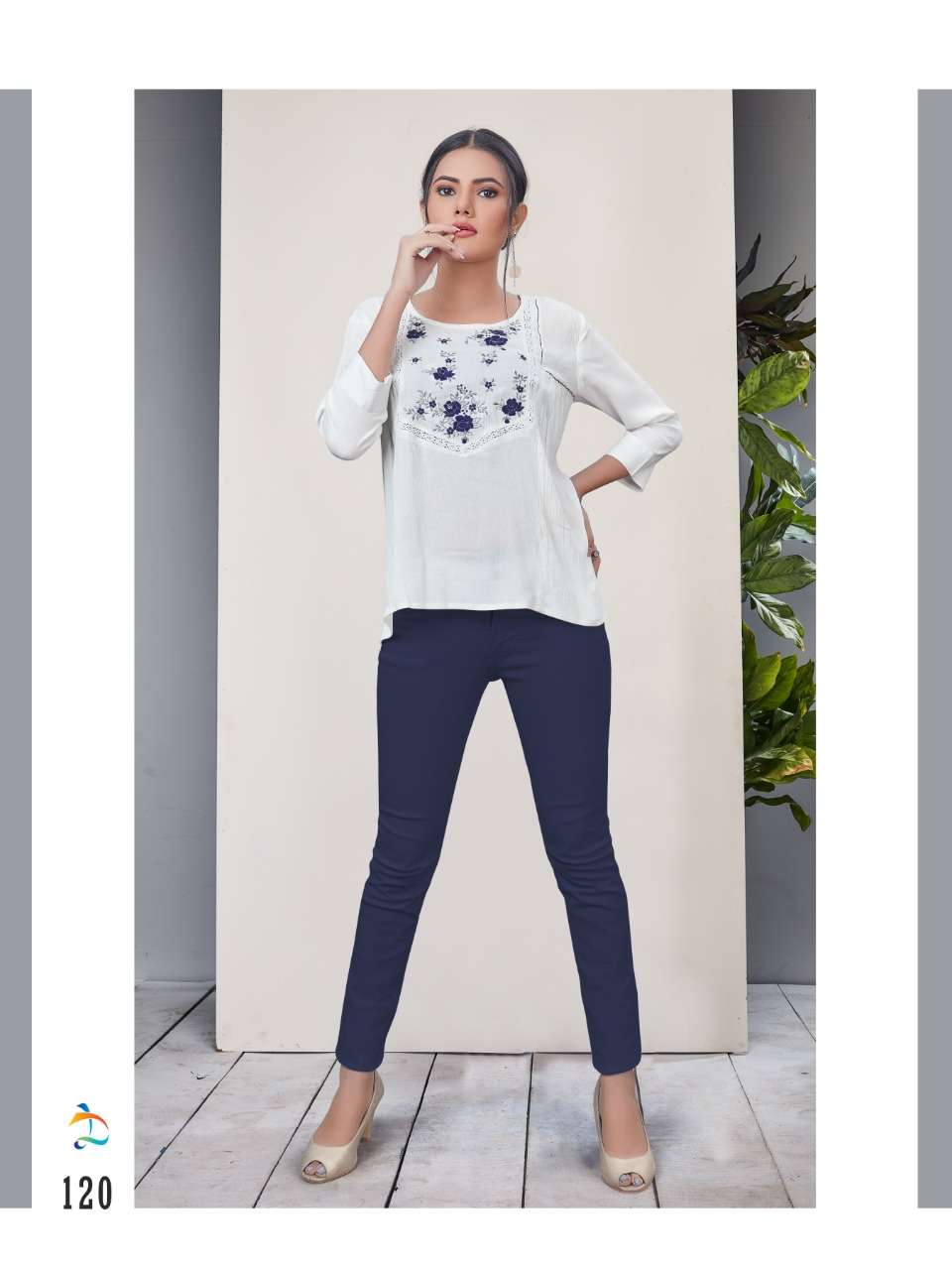 ELLEN BY DOVI FASHION DESIGNER STYLISH FANCY COLORFUL BEAUTIFUL PARTY WEAR & ETHNIC WEAR COLLECTION RAYON TOPS AT WHOLESALE PRICE