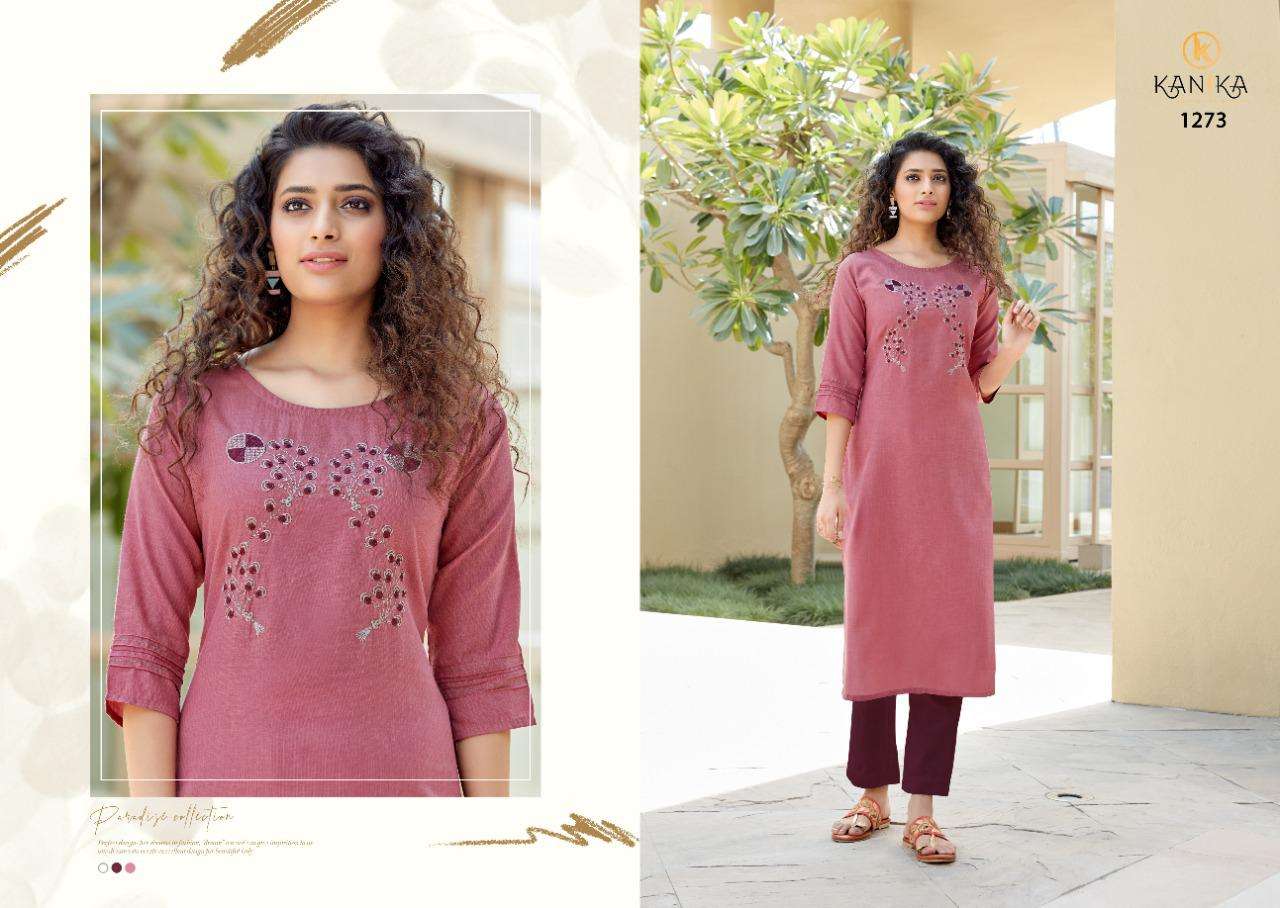 ADITI VOL-9 BY KANIKA 1273 TO 1282 SERIES DESIGNER STYLISH FANCY COLORFUL BEAUTIFUL PARTY WEAR & ETHNIC WEAR COLLECTION RUBY SILK EMBROIDERED KURTIS AT WHOLESALE PRICE