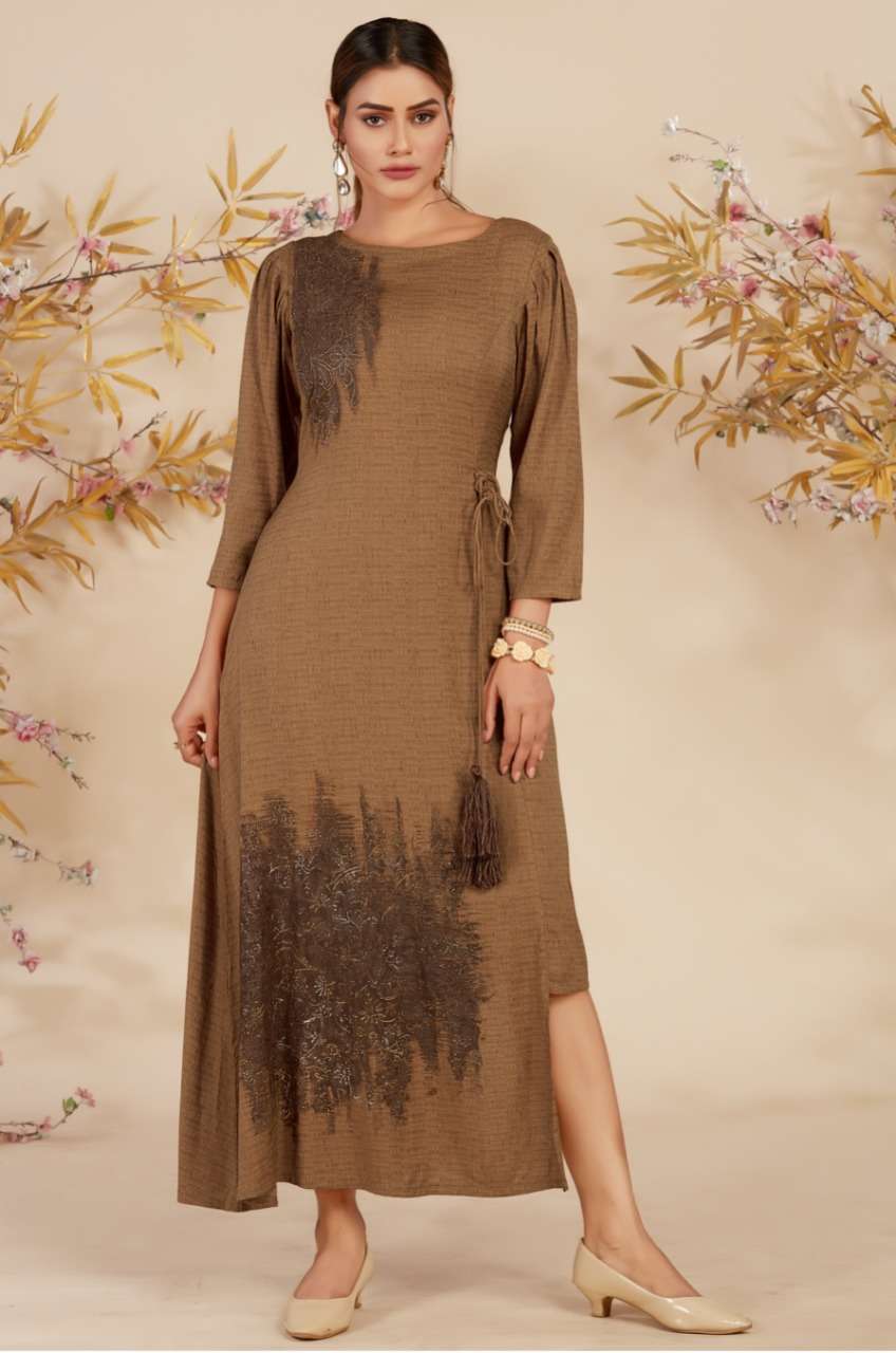 AMYRA BY ASHMI 101 TO 106 SERIES DESIGNER STYLISH FANCY COLORFUL BEAUTIFUL PARTY WEAR & ETHNIC WEAR COLLECTION RAYON GOWNS AT WHOLESALE PRICE