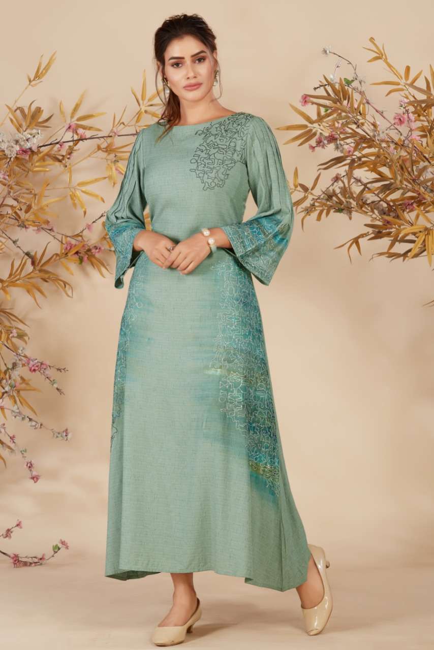 AMYRA BY ASHMI 101 TO 106 SERIES DESIGNER STYLISH FANCY COLORFUL BEAUTIFUL PARTY WEAR & ETHNIC WEAR COLLECTION RAYON GOWNS AT WHOLESALE PRICE