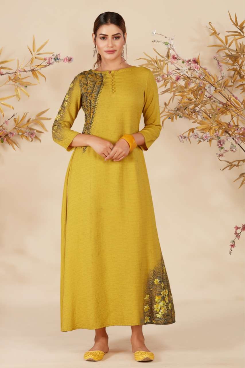 AMYRA BY ASHMI 101 TO 106 SERIES DESIGNER STYLISH FANCY COLORFUL BEAUTIFUL PARTY WEAR & ETHNIC WEAR COLLECTION RAYON GOWNS AT WHOLESALE PRICE
