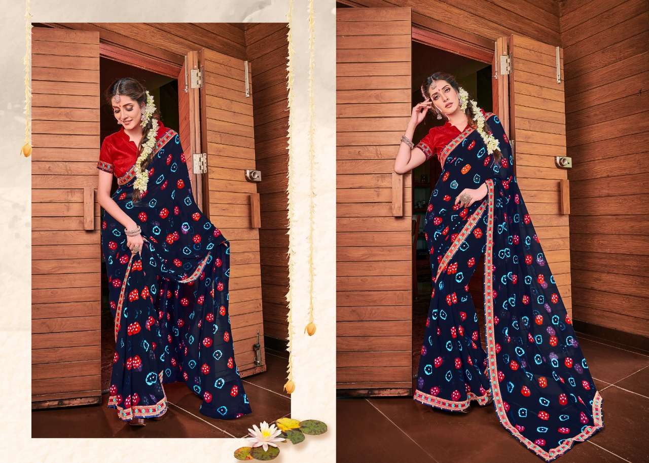 BANDHEJ BY ALVEERA 01 TO 12 SERIES INDIAN TRADITIONAL WEAR COLLECTION BEAUTIFUL STYLISH FANCY COLORFUL PARTY WEAR & OCCASIONAL WEAR VICHITRA SILK SAREES AT WHOLESALE PRICE