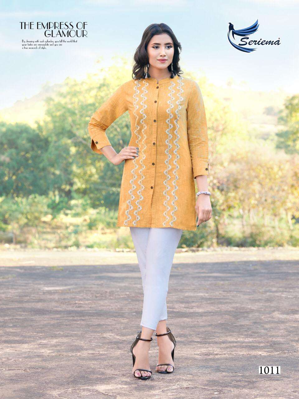 TOPSY TIPSY BY SPARROW 1008 TO 1013 SERIES DESIGNER STYLISH FANCY COLORFUL BEAUTIFUL PARTY WEAR & ETHNIC WEAR COLLECTION PURE COTTON EMBROIDERED TOPS AT WHOLESALE PRICE