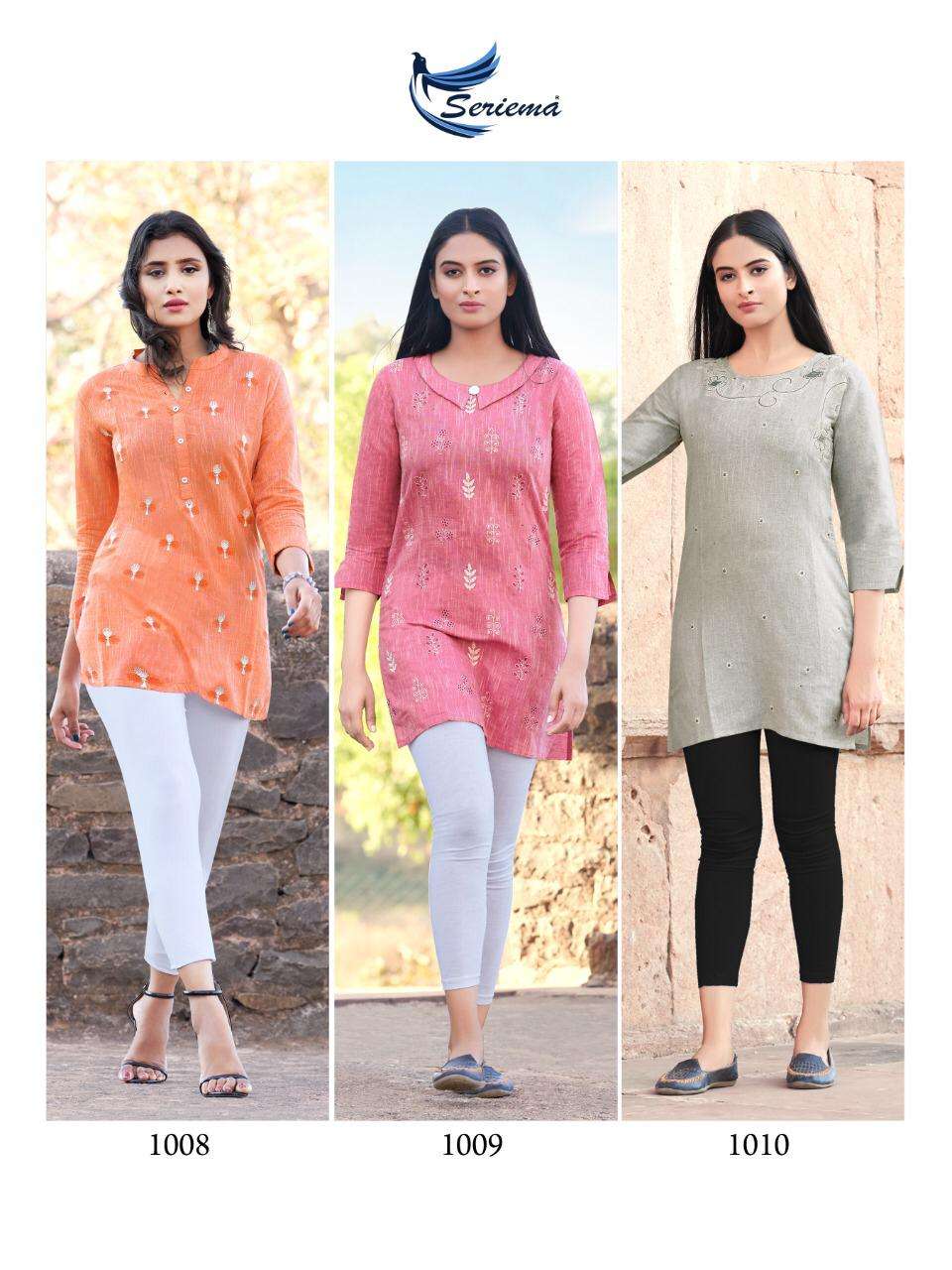 TOPSY TIPSY BY SPARROW 1008 TO 1013 SERIES DESIGNER STYLISH FANCY COLORFUL BEAUTIFUL PARTY WEAR & ETHNIC WEAR COLLECTION PURE COTTON EMBROIDERED TOPS AT WHOLESALE PRICE