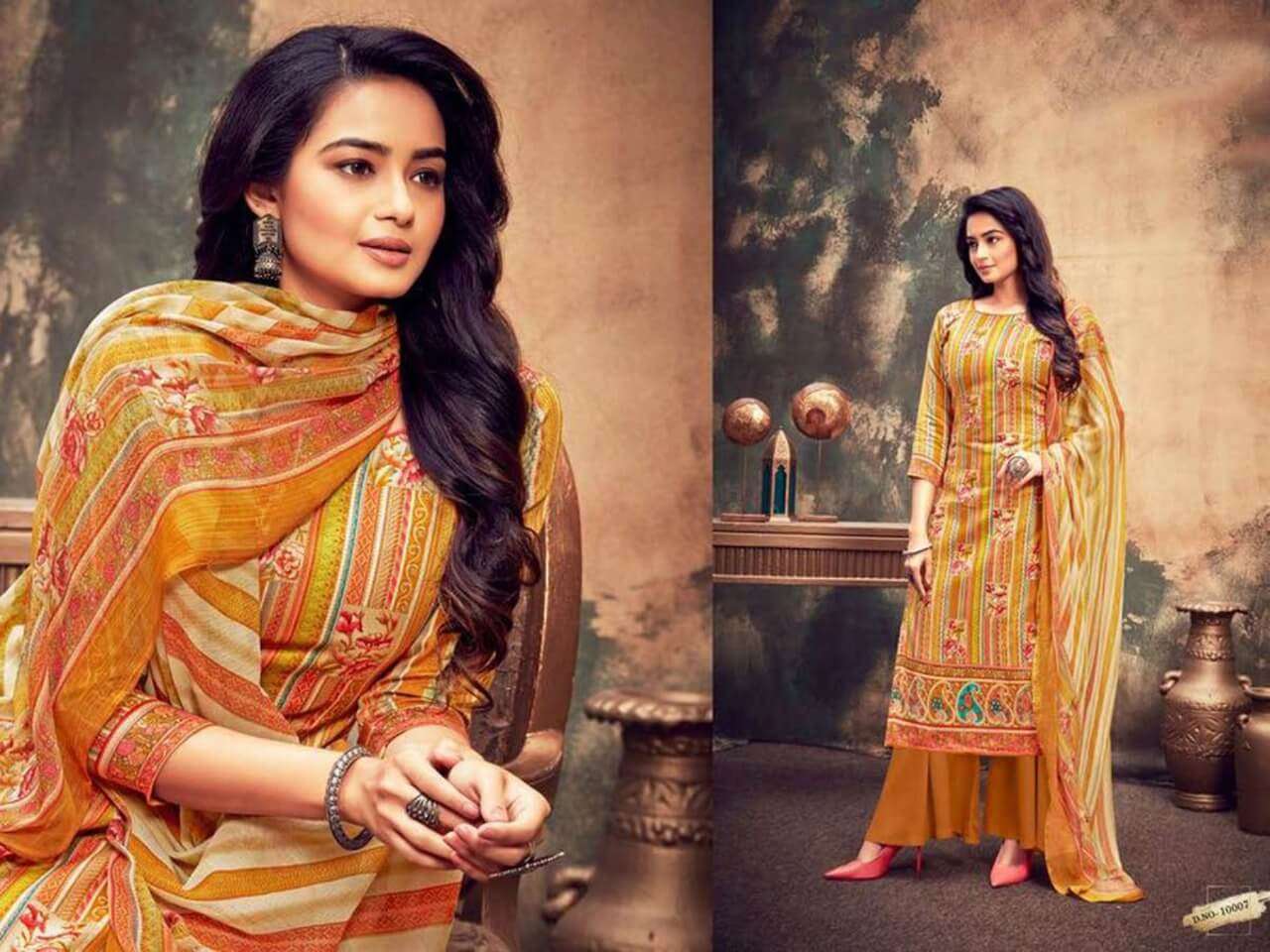 NOOR BY A SERIES 1001 TO 1008 SERIES BEAUTIFUL SUITS COLORFUL STYLISH FANCY CASUAL WEAR & ETHNIC WEAR PURE CAMBRIC DIGITAL PRINT DRESSES AT WHOLESALE PRICE