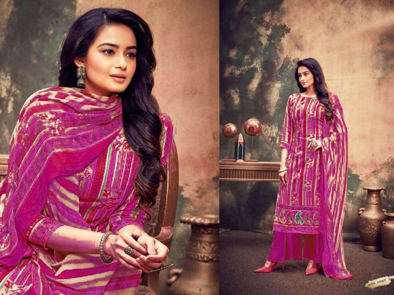 NOOR BY A SERIES 1001 TO 1008 SERIES BEAUTIFUL SUITS COLORFUL STYLISH FANCY CASUAL WEAR & ETHNIC WEAR PURE CAMBRIC DIGITAL PRINT DRESSES AT WHOLESALE PRICE