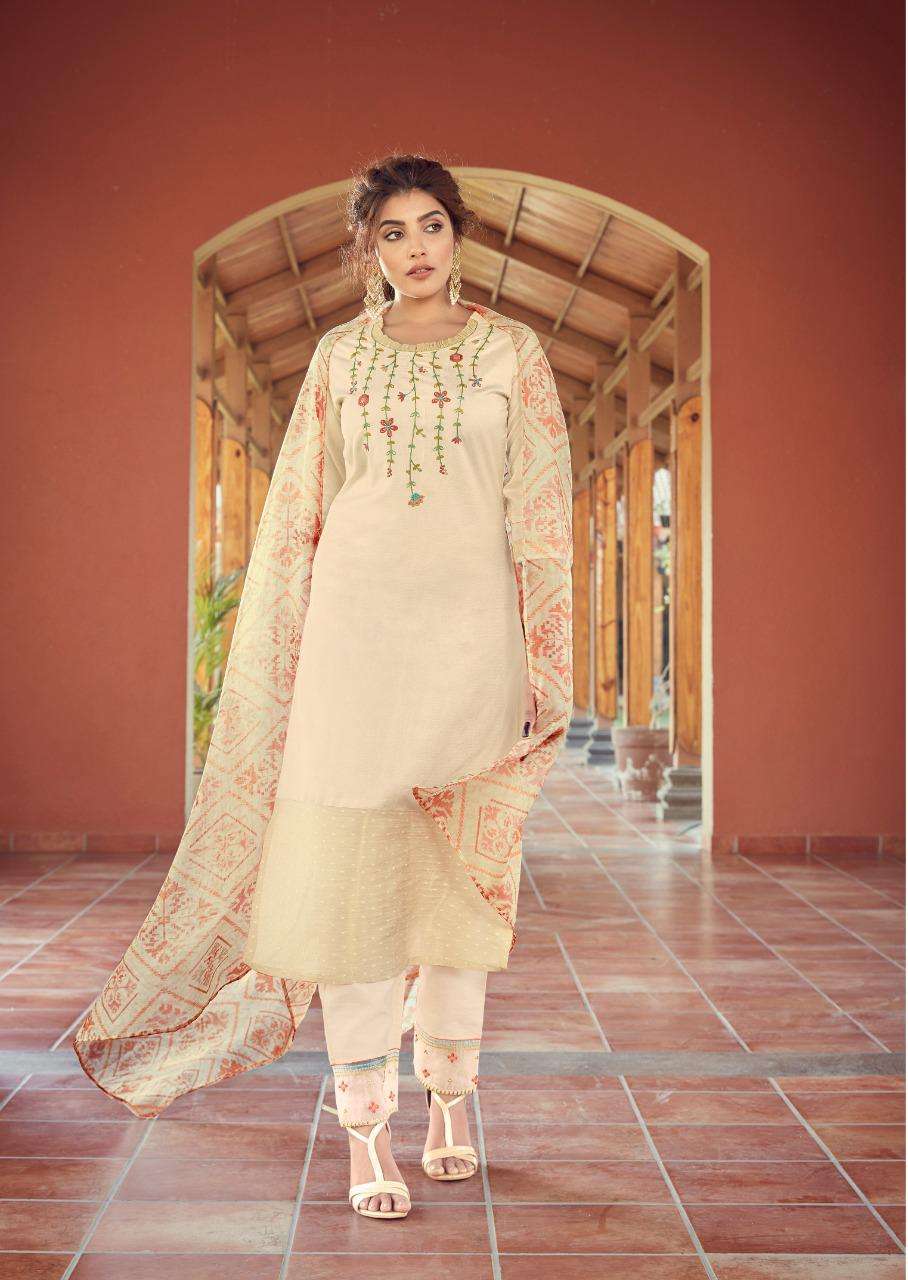 BLOOM VOL-2 BY VINK 1091 TO 1096 SERIES BEAUTIFUL SUITS COLORFUL STYLISH FANCY CASUAL WEAR & ETHNIC WEAR PURE VISCOSE WITH DAMAN WORK DRESSES AT WHOLESALE PRICE