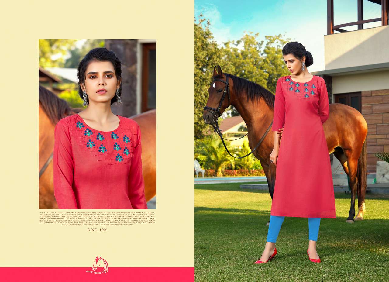 AMYRA VOL-3 BY SHUBH NX 1001 TO 1010 SERIES DESIGNER STYLISH FANCY COLORFUL BEAUTIFUL PARTY WEAR & ETHNIC WEAR COLLECTION RUBY SLUB EMBROIDERY KURTIS AT WHOLESALE PRICE