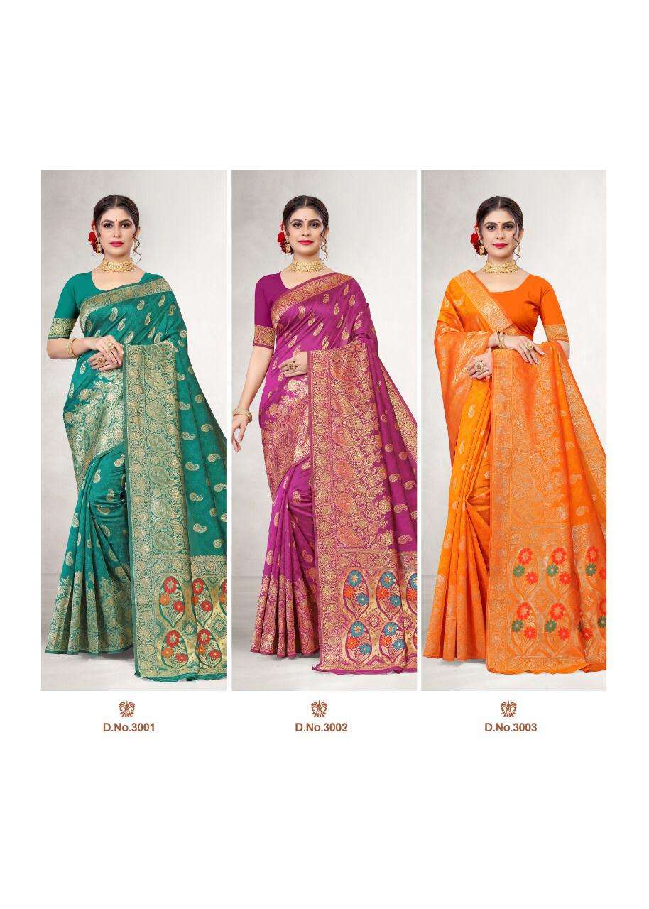 VIDYA VOL-3 BY LAKSHYA 3001 TO 3005 SERIES DESIGNER STYLISH FANCY COLORFUL BEAUTIFUL PARTY WEAR & ETHNIC WEAR COLLECTION JACQUARD SILK KURTIS AT WHOLESALE PRICE