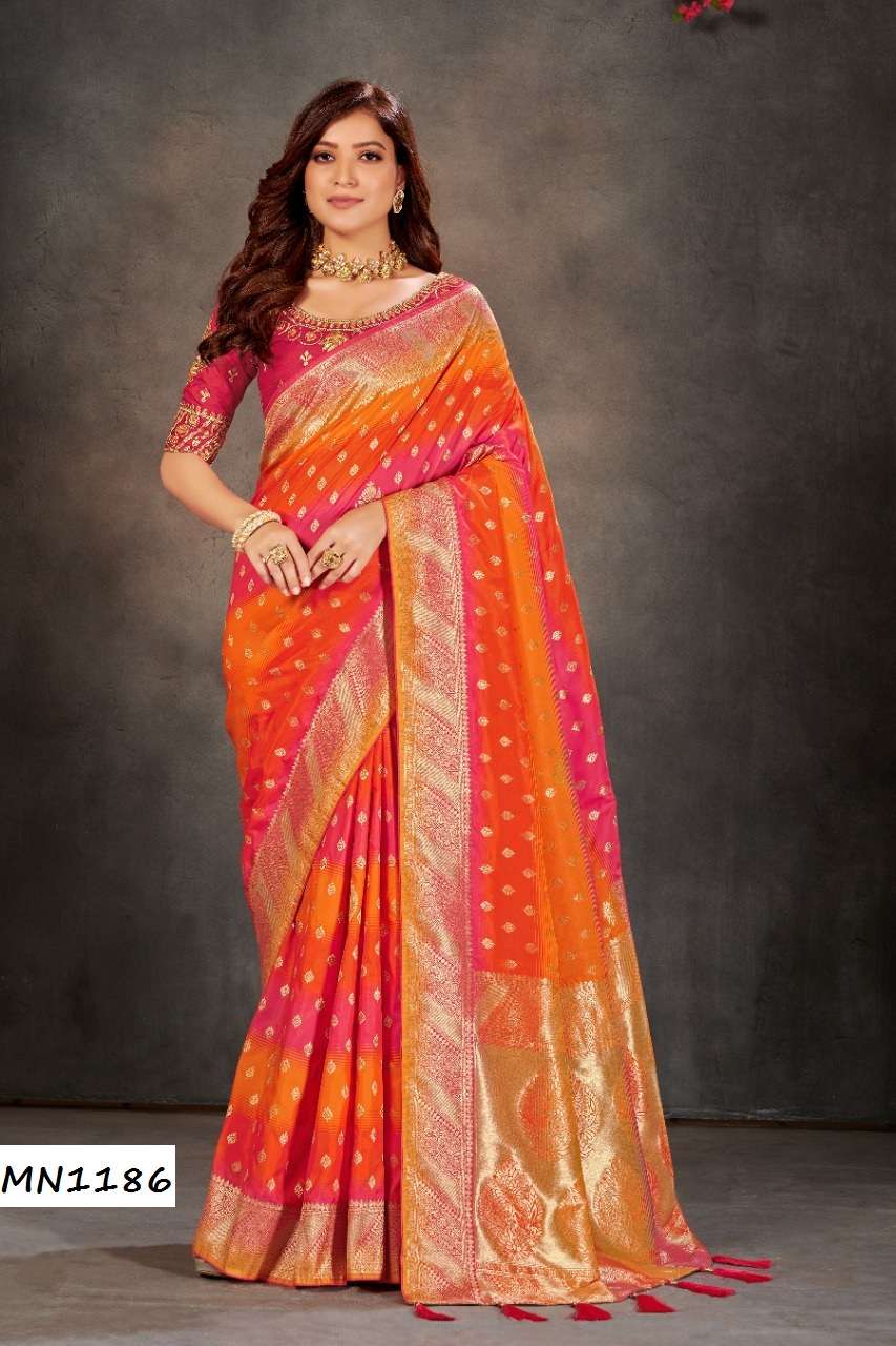 ROOHI VOL-8 HIT DESIGNS BY MANOHARI INDIAN TRADITIONAL WEAR COLLECTION BEAUTIFUL STYLISH FANCY COLORFUL PARTY WEAR & OCCASIONAL WEAR BANARASI SILK SAREES AT WHOLESALE PRICE