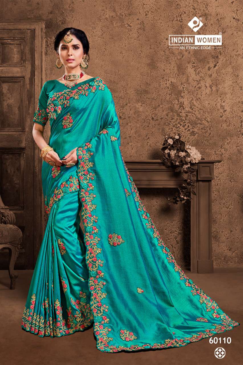 BRIDAL COLLECTION VOL-5 BY INDIAN WOMEN INDIAN TRADITIONAL WEAR COLLECTION BEAUTIFUL STYLISH FANCY COLORFUL PARTY WEAR & OCCASIONAL WEAR TWO TONE SILK SAREES AT WHOLESALE PRICE