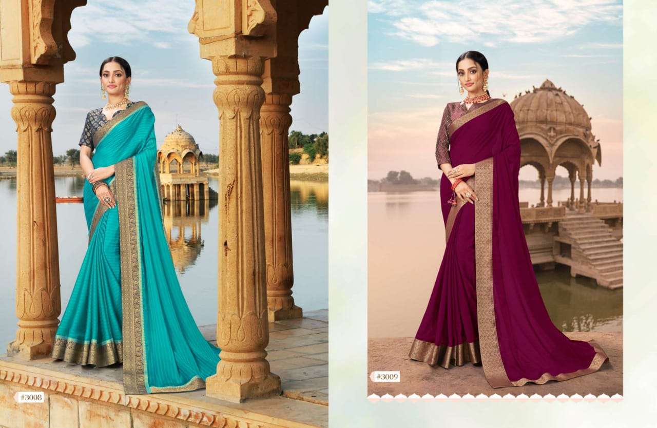 SHRINGAR BY AAYAMI 3001 TO 3014 SERIES INDIAN TRADITIONAL WEAR COLLECTION BEAUTIFUL STYLISH FANCY COLORFUL PARTY WEAR & OCCASIONAL WEAR GEORGETTE SAREES AT WHOLESALE PRICE