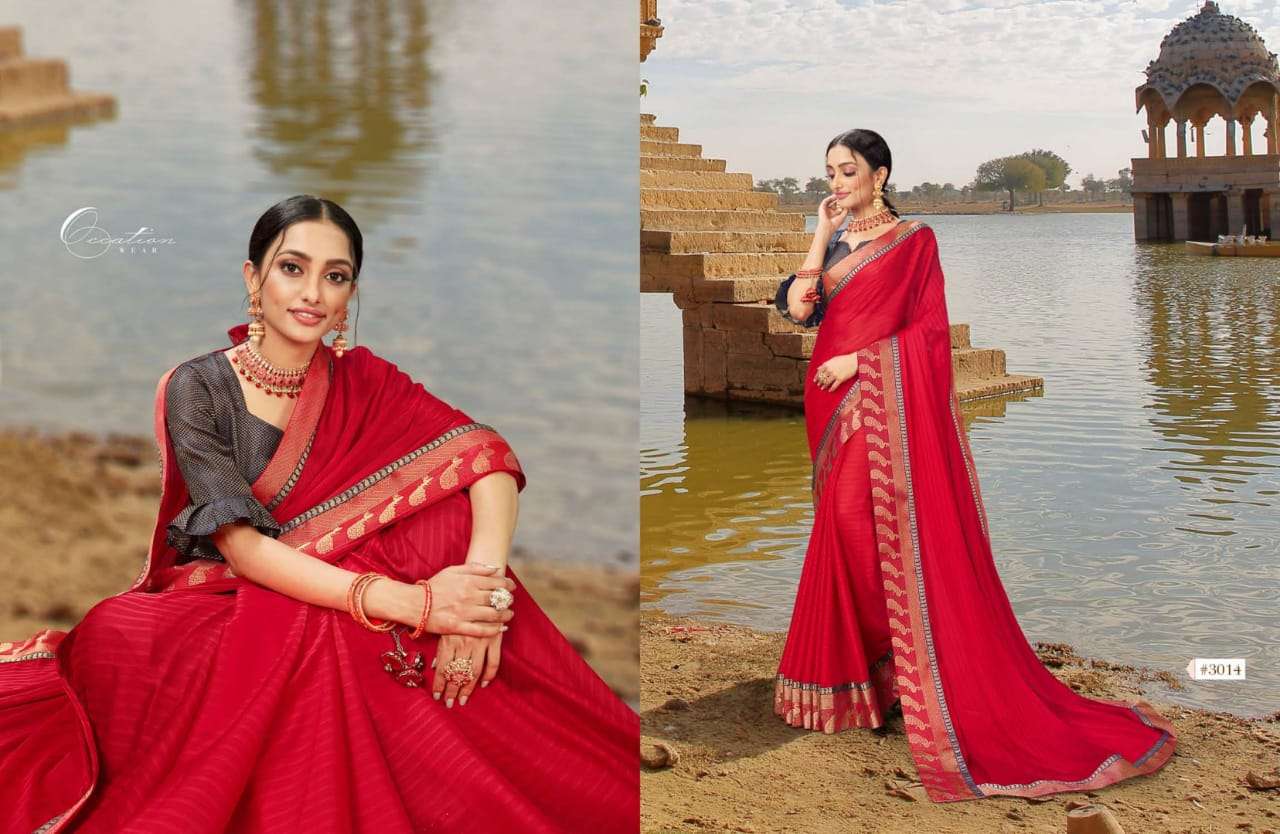 SHRINGAR BY AAYAMI 3001 TO 3014 SERIES INDIAN TRADITIONAL WEAR COLLECTION BEAUTIFUL STYLISH FANCY COLORFUL PARTY WEAR & OCCASIONAL WEAR GEORGETTE SAREES AT WHOLESALE PRICE