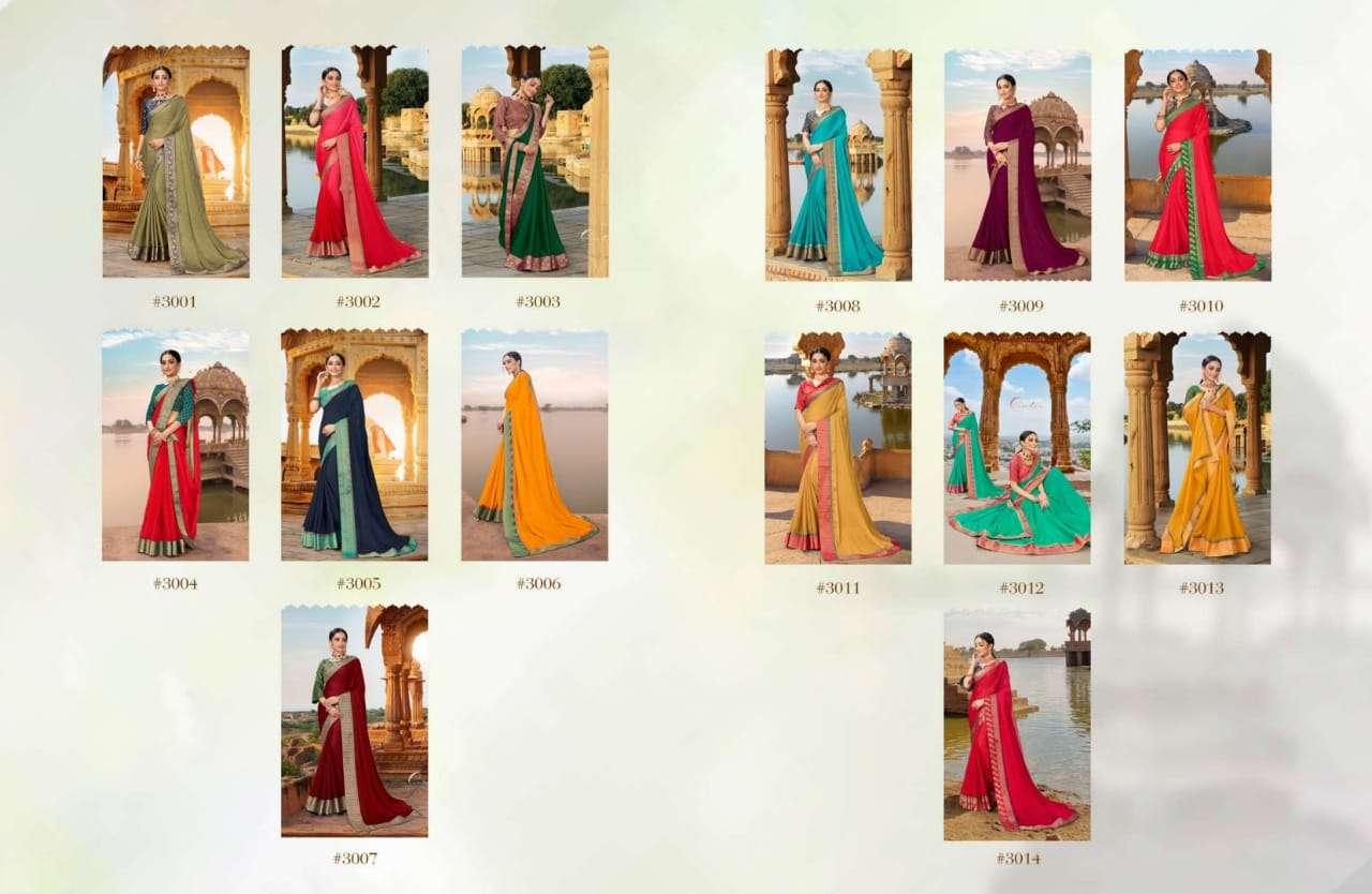 SHRINGAR BY AAYAMI 3001 TO 3014 SERIES INDIAN TRADITIONAL WEAR COLLECTION BEAUTIFUL STYLISH FANCY COLORFUL PARTY WEAR & OCCASIONAL WEAR GEORGETTE SAREES AT WHOLESALE PRICE