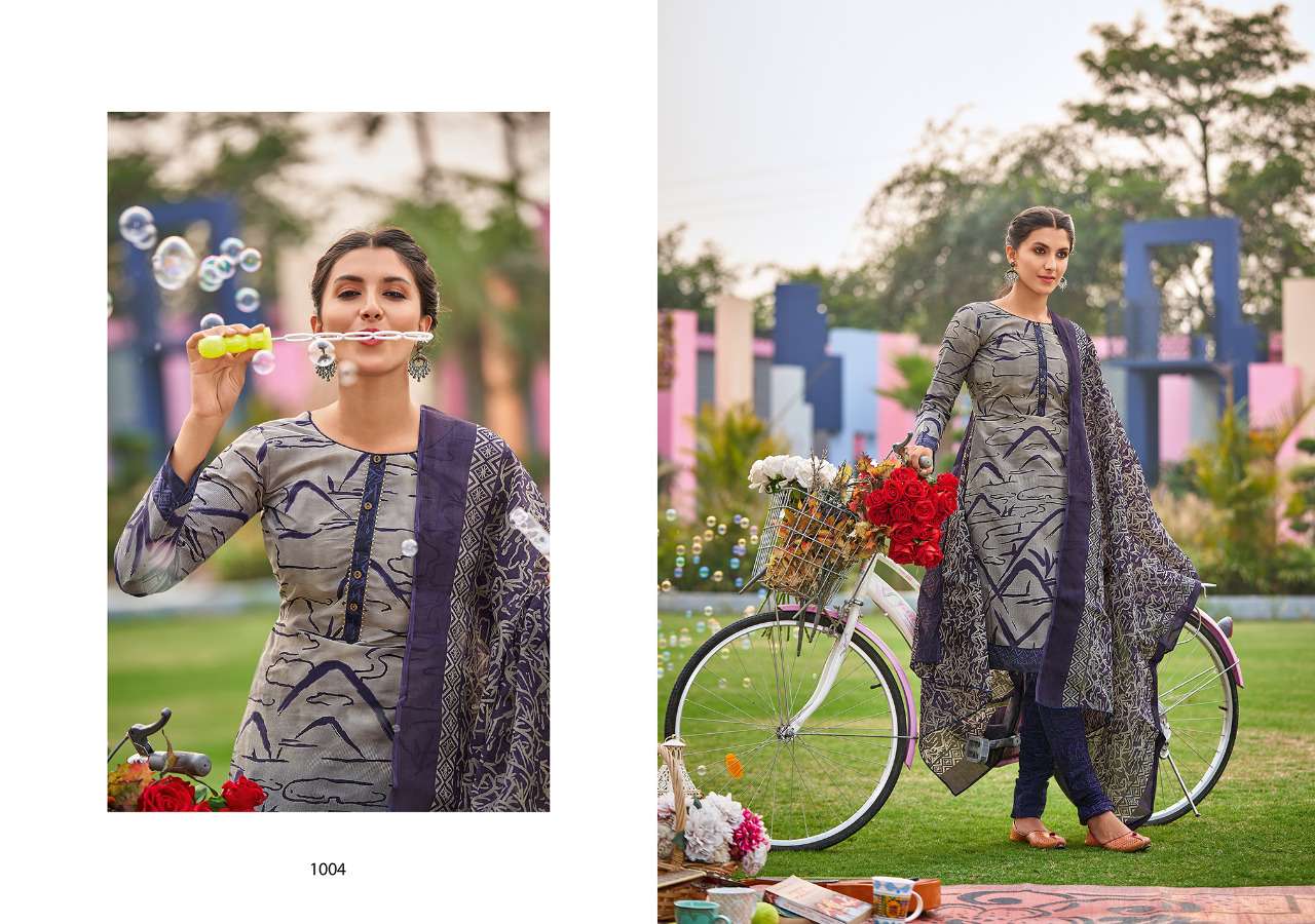 NAVYA BY SWEETY FASHION 1001 TO 1012 SERIES BEAUTIFUL SUITS COLORFUL STYLISH FANCY CASUAL WEAR & ETHNIC WEAR SOFT COTTON PRINT DRESSES AT WHOLESALE PRICE