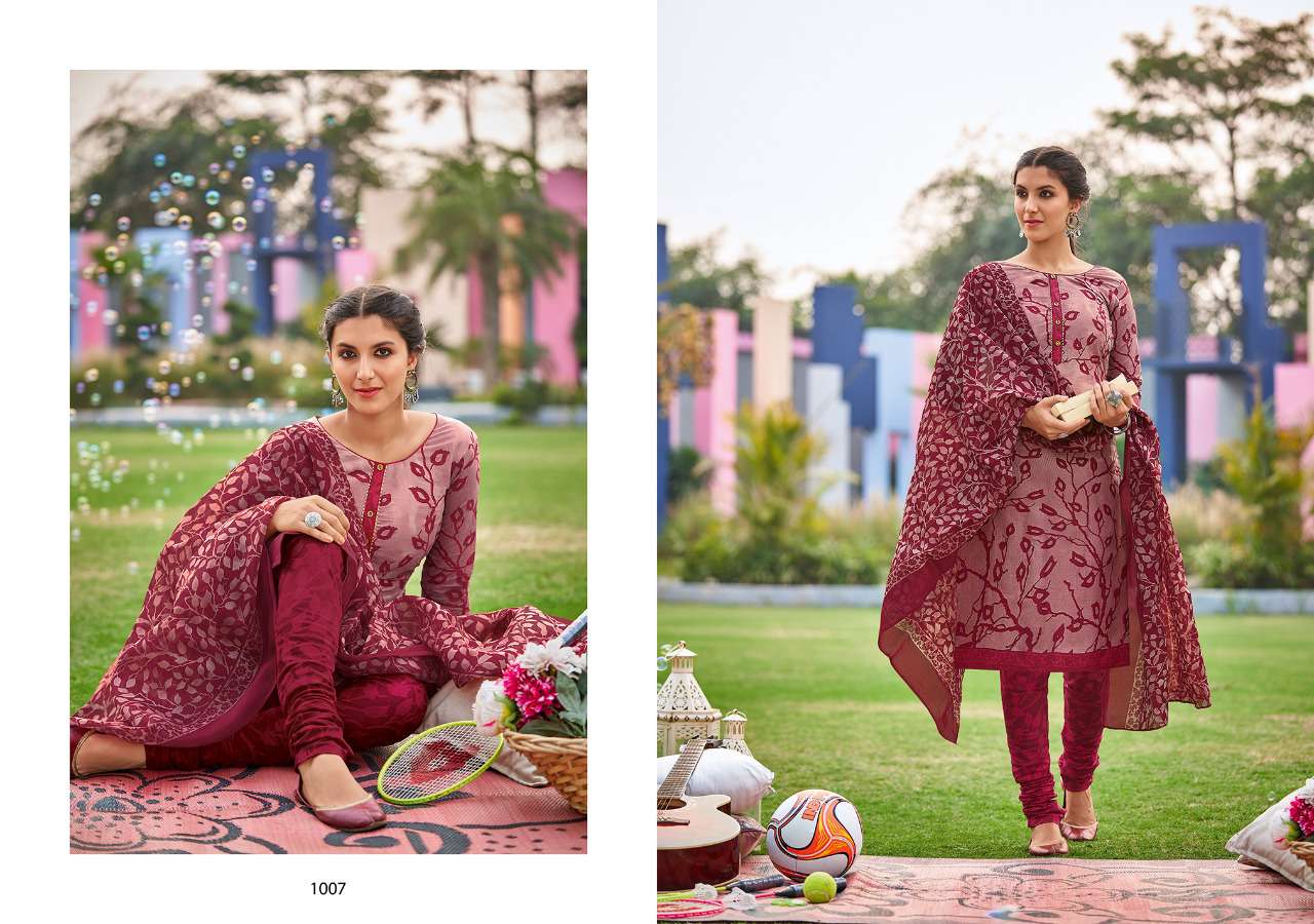 NAVYA BY SWEETY FASHION 1001 TO 1012 SERIES BEAUTIFUL SUITS COLORFUL STYLISH FANCY CASUAL WEAR & ETHNIC WEAR SOFT COTTON PRINT DRESSES AT WHOLESALE PRICE
