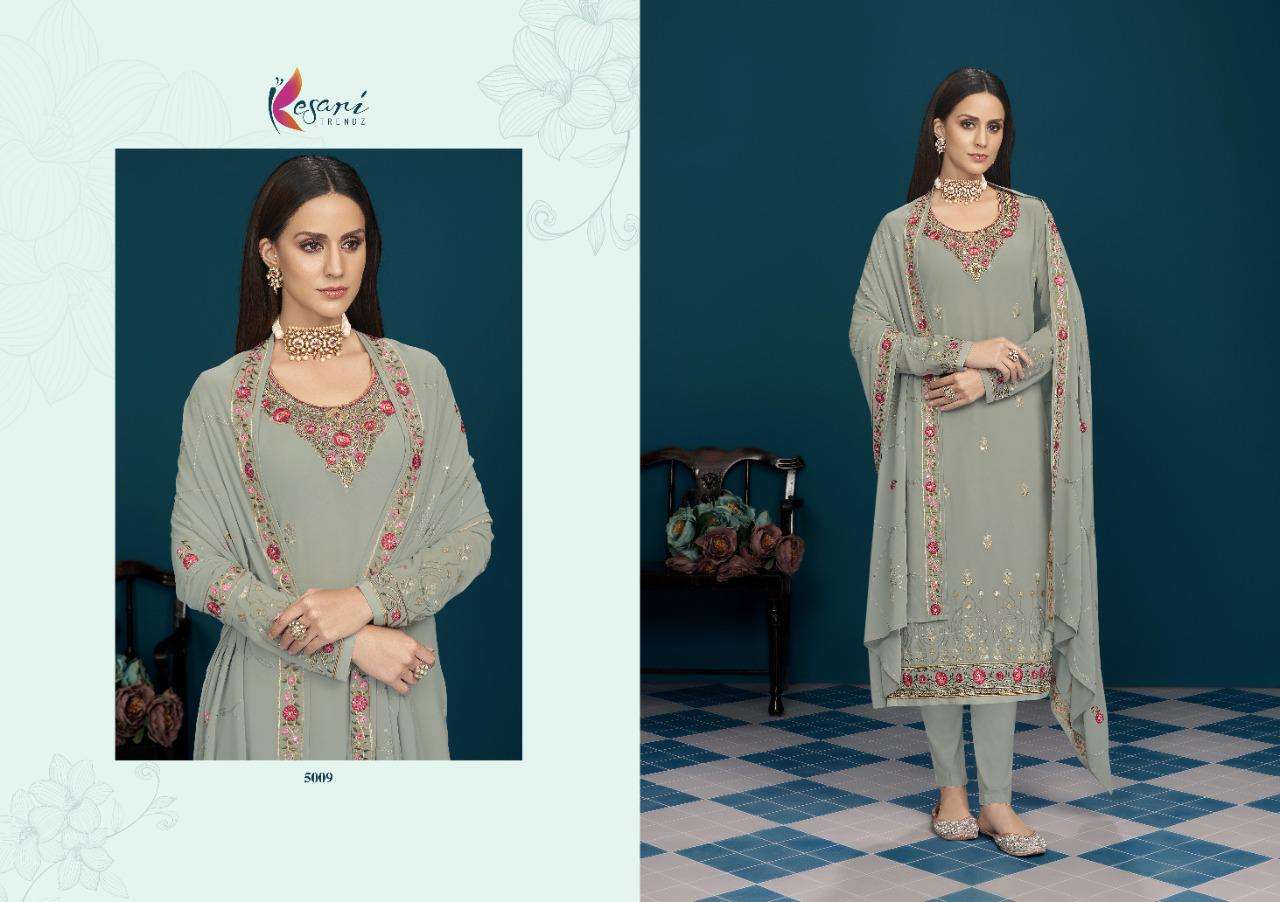 Hayat Vol-2 By Kesari Trendz 5006 To 5010 Series Beautiful Winter Collection Suits Stylish Fancy Colorful Casual Wear & Ethnic Wear Heavy Real Georgette Embroidered Dresses At Wholesale Price