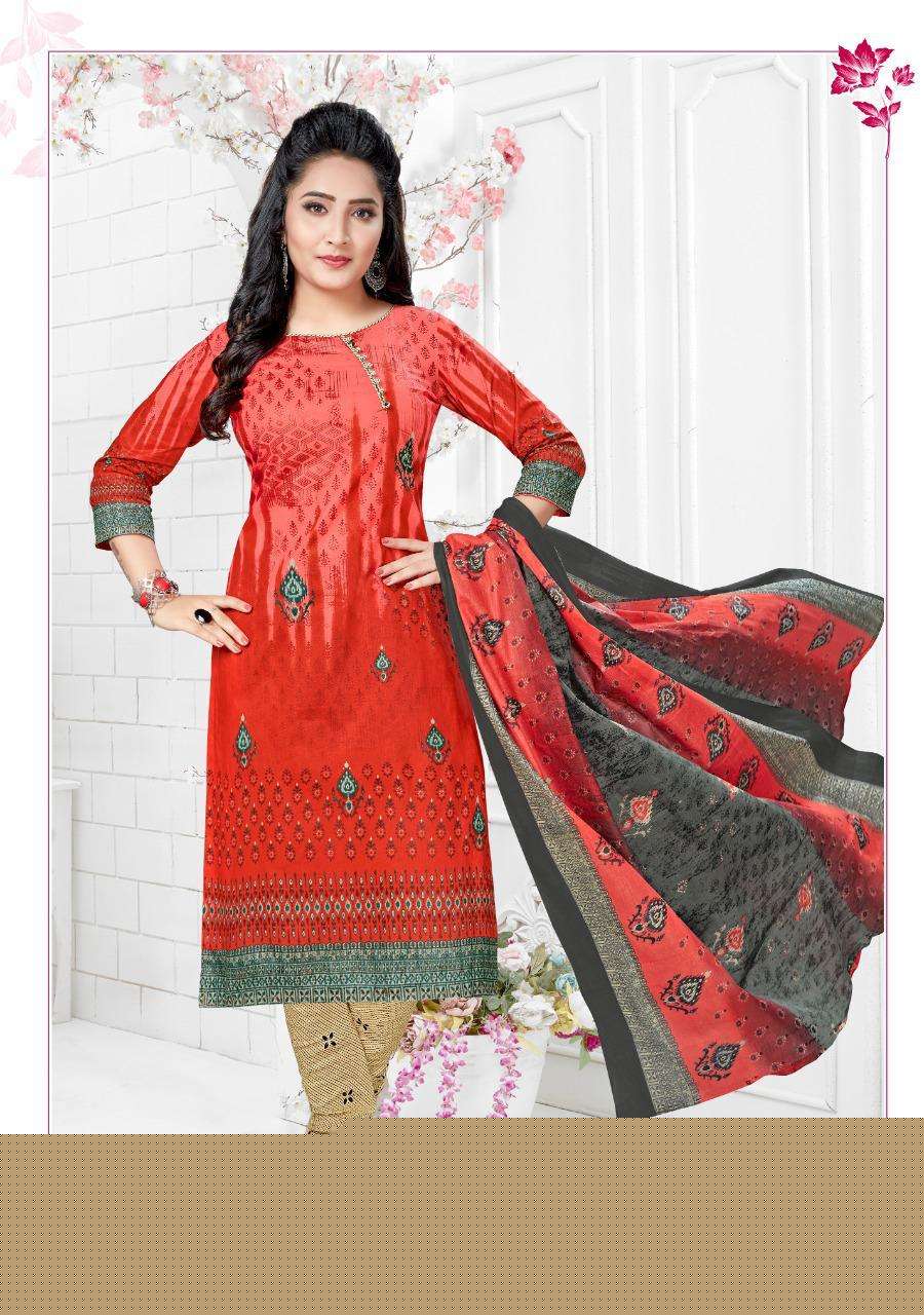 HEENA VOL-13 BY COTTON PLUSE 1301 TO 1312 SERIES BEAUTIFUL SUITS COLORFUL STYLISH FANCY CASUAL WEAR & ETHNIC WEAR PURE COTTON DRESSES AT WHOLESALE PRICE