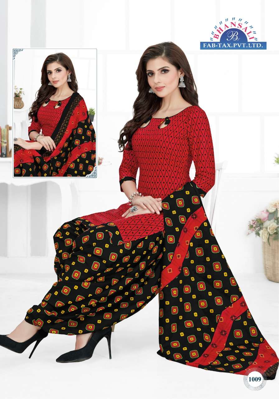 AASMA VOL-10 BY BHANSALI FAB 1001 TO 1015 SERIES BEAUTIFUL SUITS COLORFUL STYLISH FANCY CASUAL WEAR & ETHNIC WEAR PURE COTTON DRESSES AT WHOLESALE PRICE