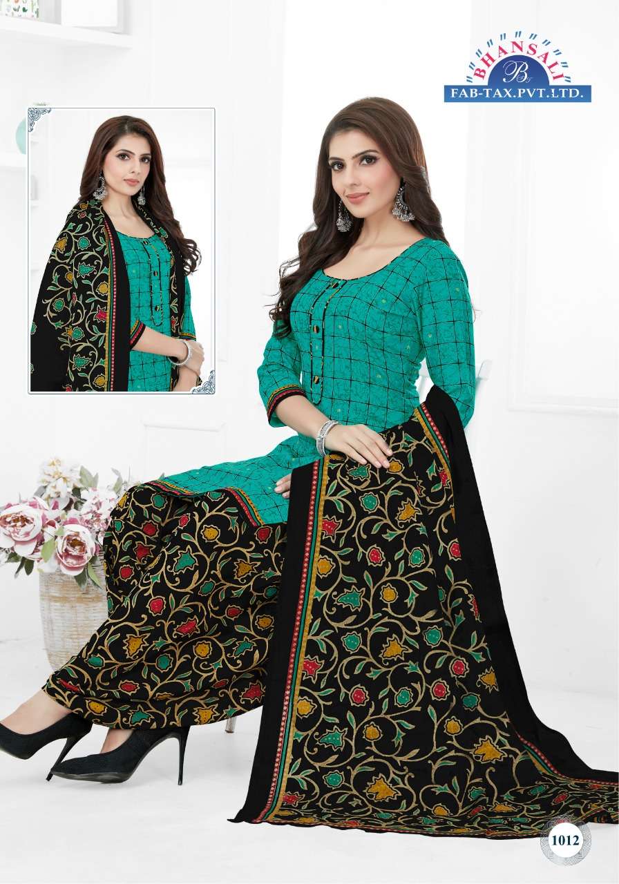 AASMA VOL-10 BY BHANSALI FAB 1001 TO 1015 SERIES BEAUTIFUL SUITS COLORFUL STYLISH FANCY CASUAL WEAR & ETHNIC WEAR PURE COTTON DRESSES AT WHOLESALE PRICE
