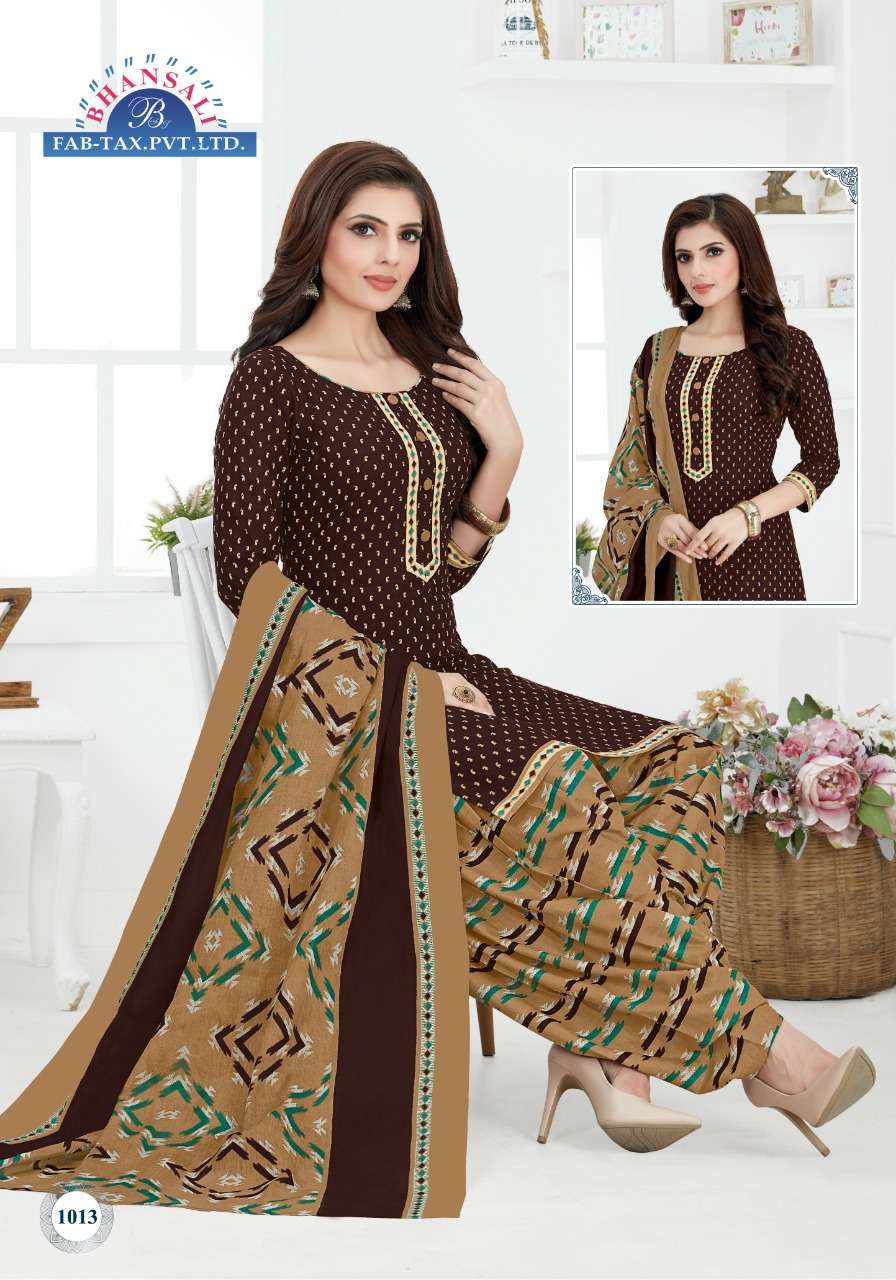 AASMA VOL-10 BY BHANSALI FAB 1001 TO 1015 SERIES BEAUTIFUL SUITS COLORFUL STYLISH FANCY CASUAL WEAR & ETHNIC WEAR PURE COTTON DRESSES AT WHOLESALE PRICE