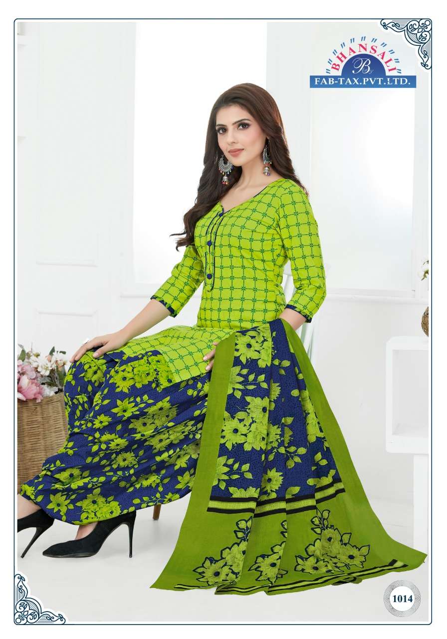 AASMA VOL-10 BY BHANSALI FAB 1001 TO 1015 SERIES BEAUTIFUL SUITS COLORFUL STYLISH FANCY CASUAL WEAR & ETHNIC WEAR PURE COTTON DRESSES AT WHOLESALE PRICE