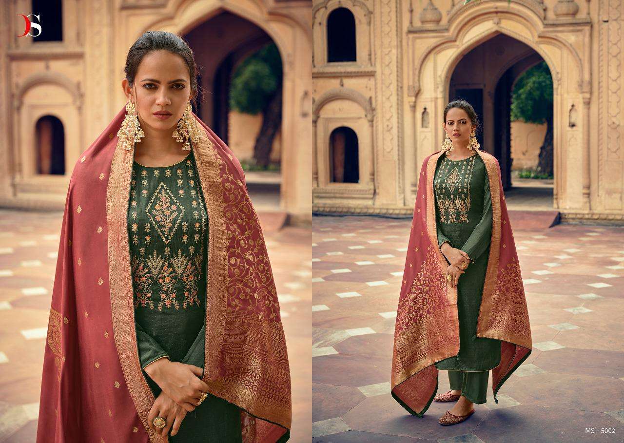 MONALISA VOL-5 BY DEEPSY SUITS 5001 TO 5006 SERIES PAKISTANI DESIGNER SUITS COLLECTION BEAUTIFUL STYLISH FANCY COLORFUL PARTY WEAR & OCCASIONAL WEAR NAHYA SILK EMBROIDERY DRESSES AT WHOLESALE PRICE