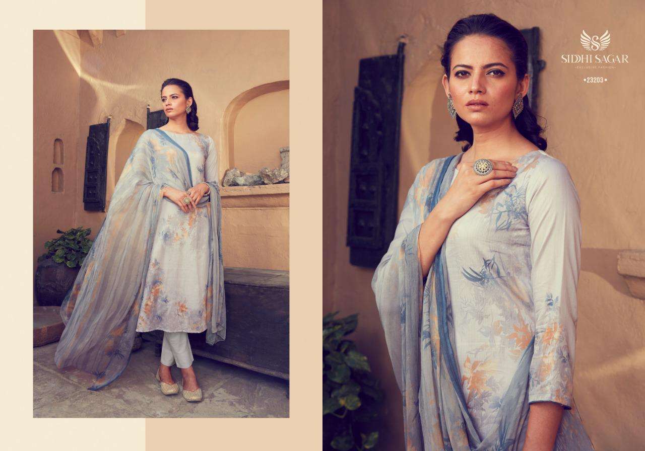 YUKTA BY SIDDHI SAGAR 23201 TO 23208 SERIES BEAUTIFUL SUITS COLORFUL STYLISH FANCY CASUAL WEAR & ETHNIC WEAR JAM SATIN PRINT DRESSES AT WHOLESALE PRICE