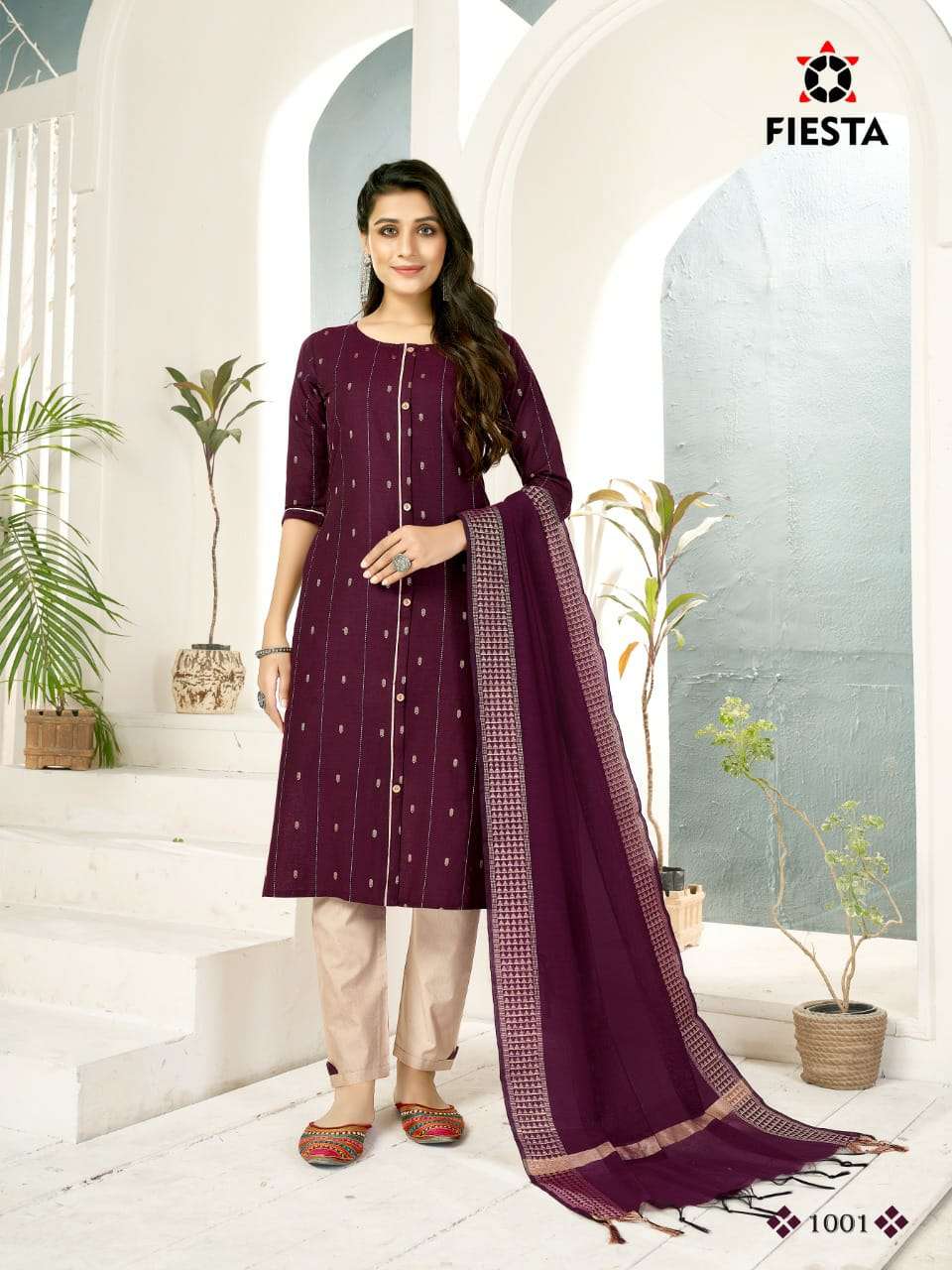 NAVELI BY FIESTA 1001 TO 1007 SERIES BEAUTIFUL SUITS COLORFUL STYLISH FANCY CASUAL WEAR & ETHNIC WEAR VISCOSE COTTON JACQAURD DRESSES AT WHOLESALE PRICE