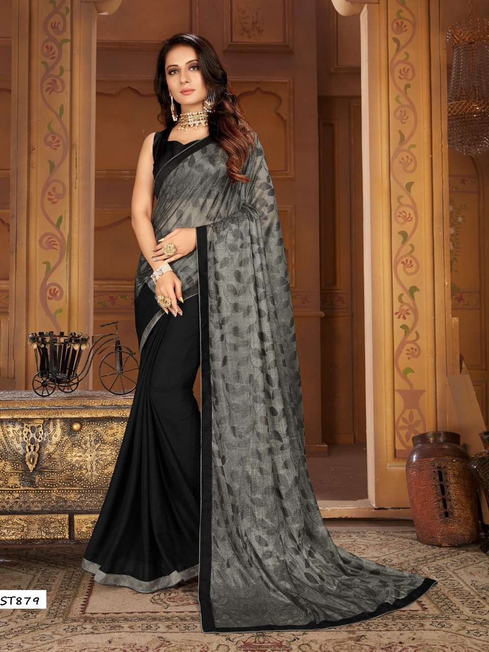 ZEEYA HIT COLOR VOL-10 BY MANOHARI INDIAN TRADITIONAL WEAR COLLECTION BEAUTIFUL STYLISH FANCY COLORFUL PARTY WEAR & OCCASIONAL WEAR LYCRA SAREES AT WHOLESALE PRICE